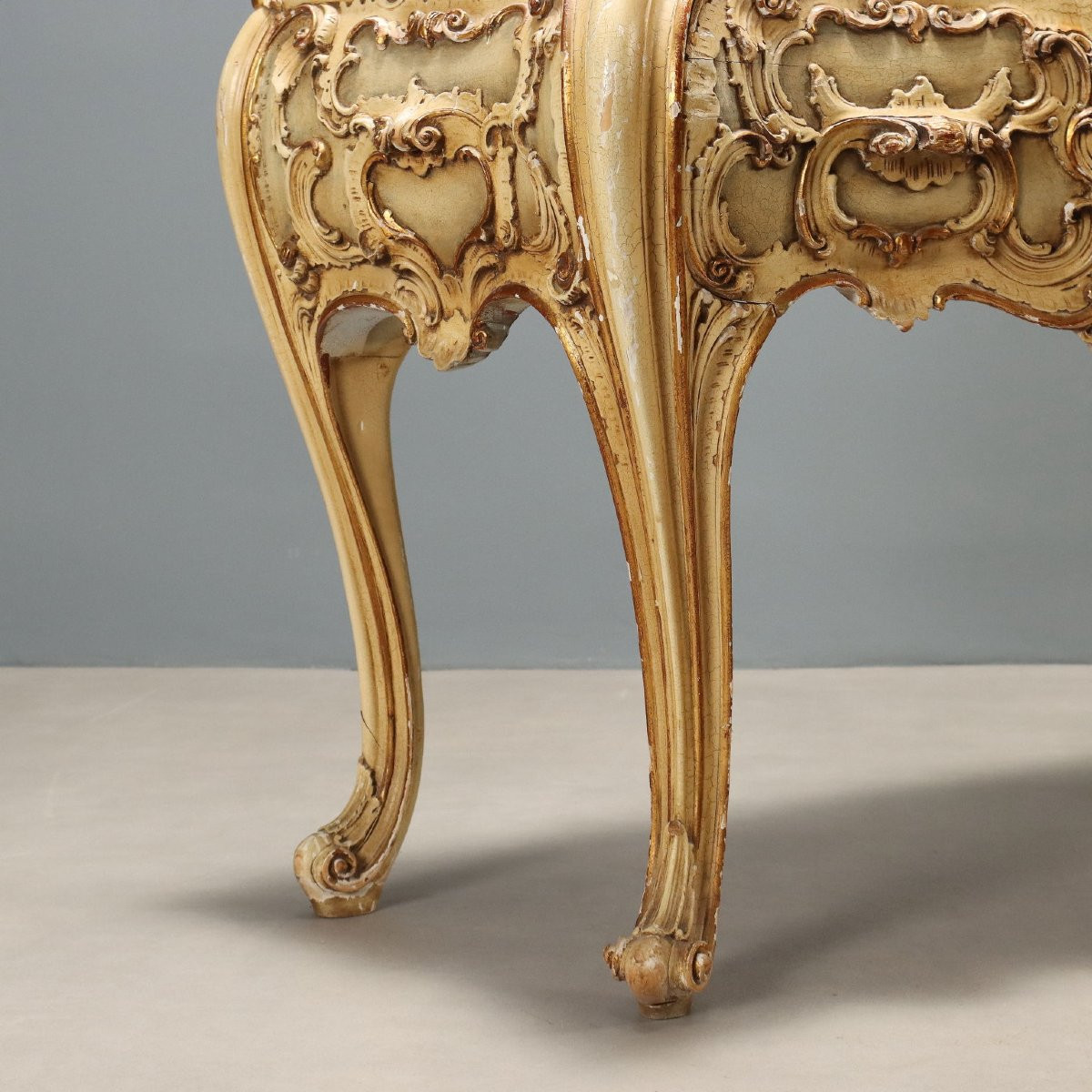 Comò in Stile Rococò Italia Metà XX Secolo-photo-3