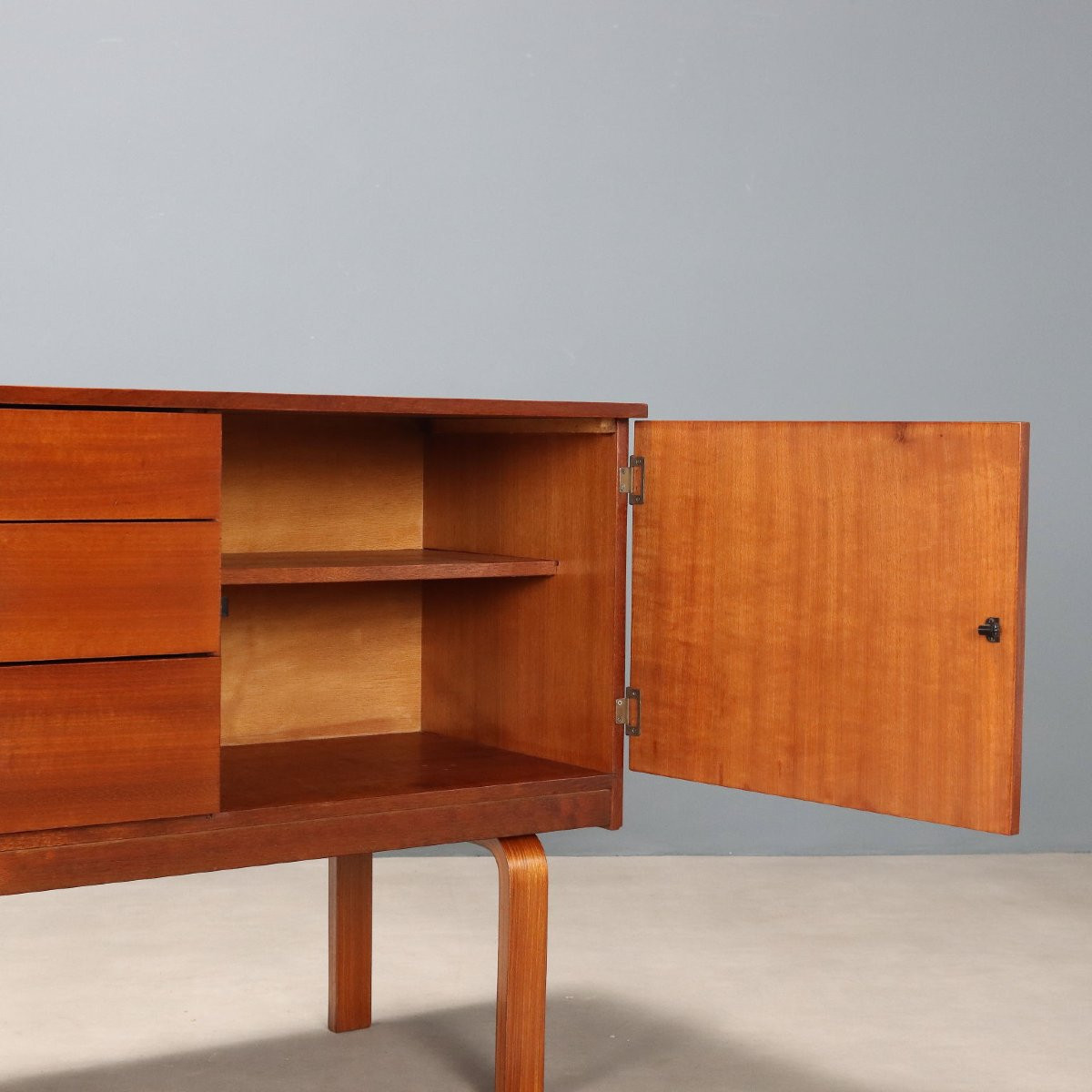 Sideboard Anni '60 Manifattura Nord Europea-photo-1