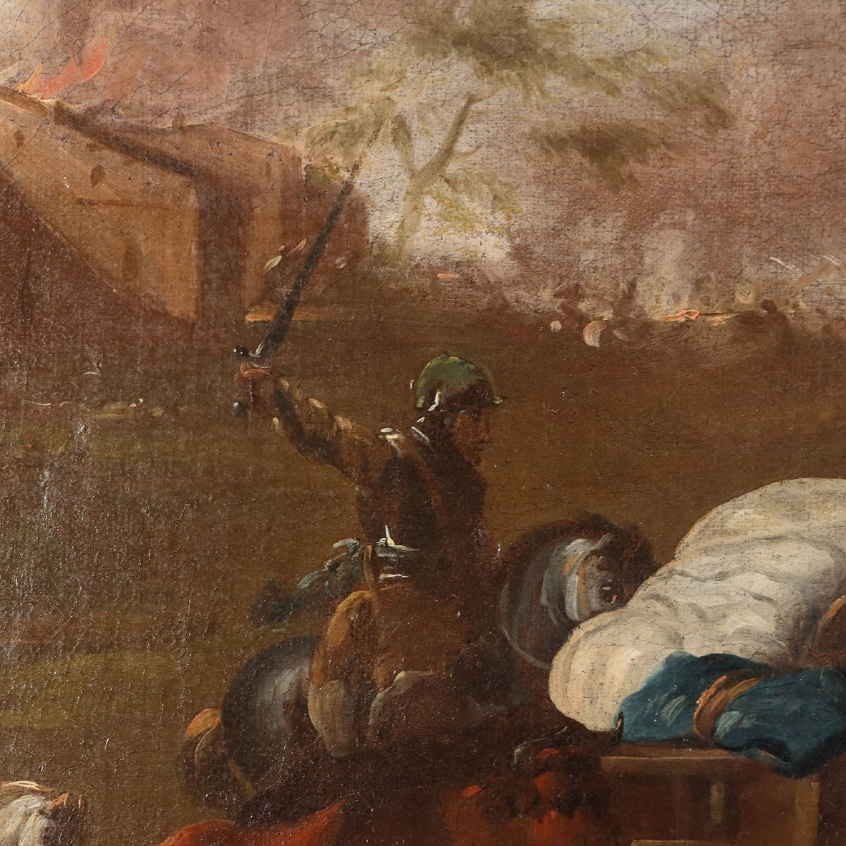 Dipinto La fuga dalla Città Assediata-photo-4