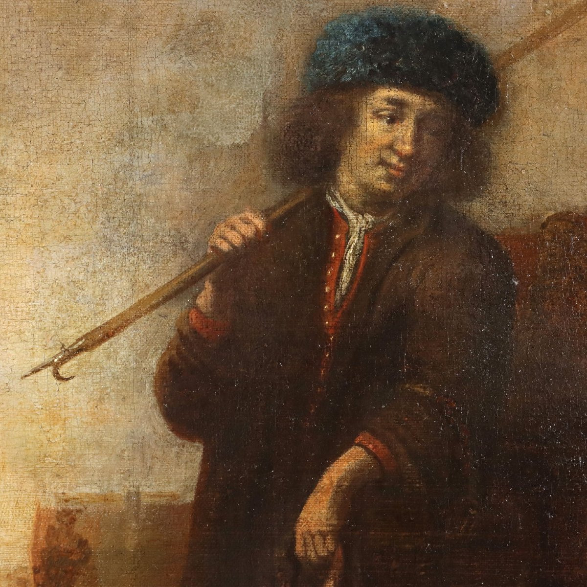 Dipinto di Hercules Sanders Figure di Natura Morta-photo-2