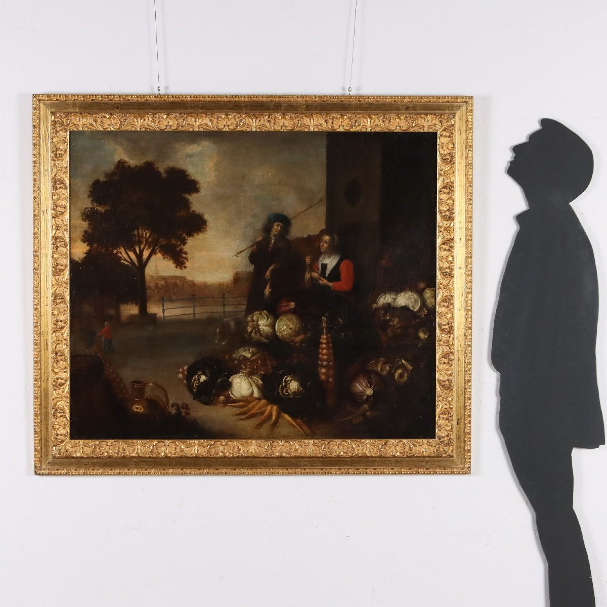 Dipinto di Hercules Sanders Figure di Natura Morta-photo-3