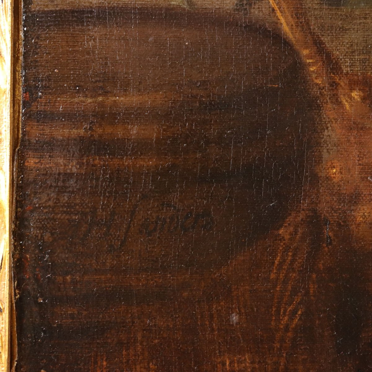 Dipinto di Hercules Sanders Figure di Natura Morta-photo-1