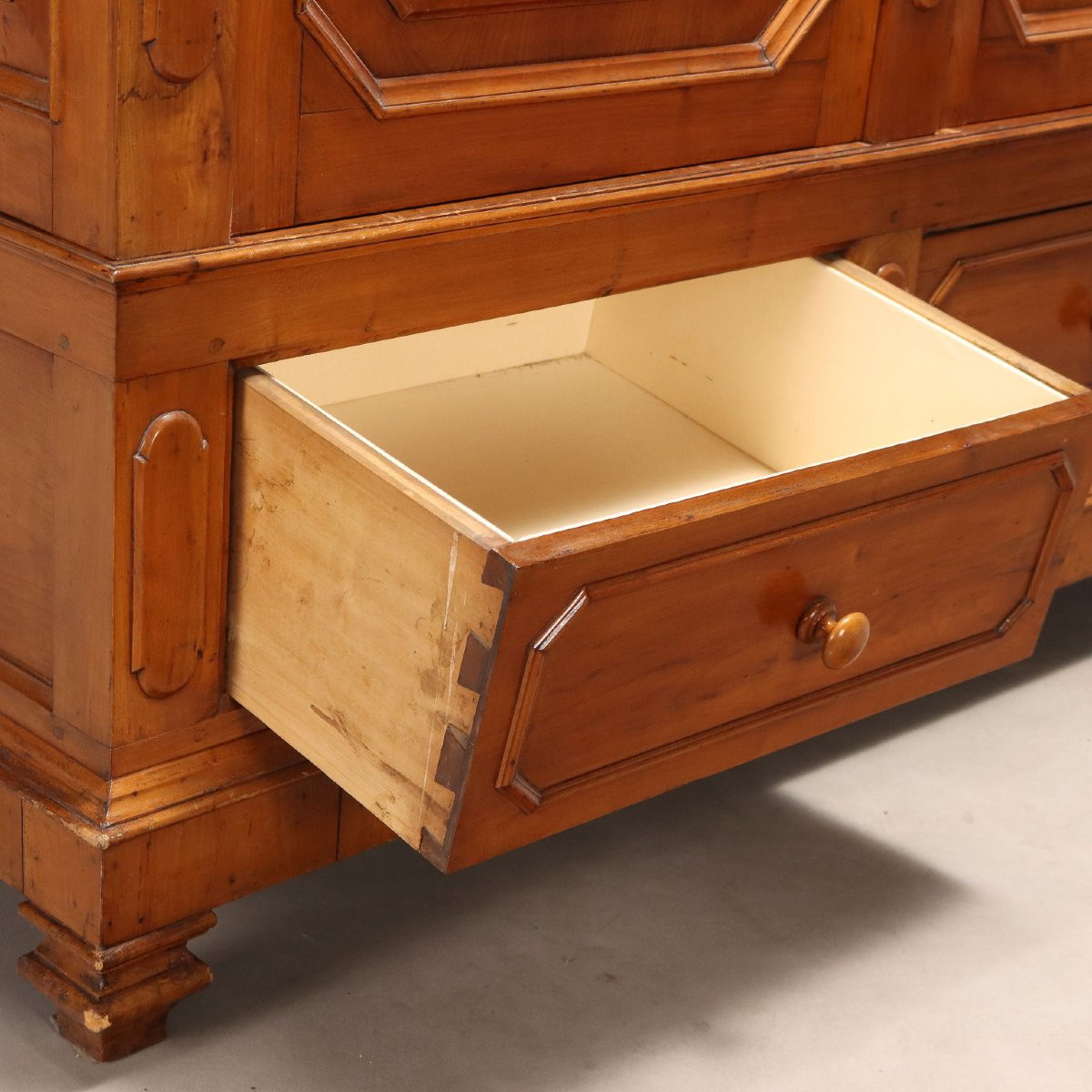 Armadio Umbertino in Ciliegio Italia Fine XIX Secolo-photo-3