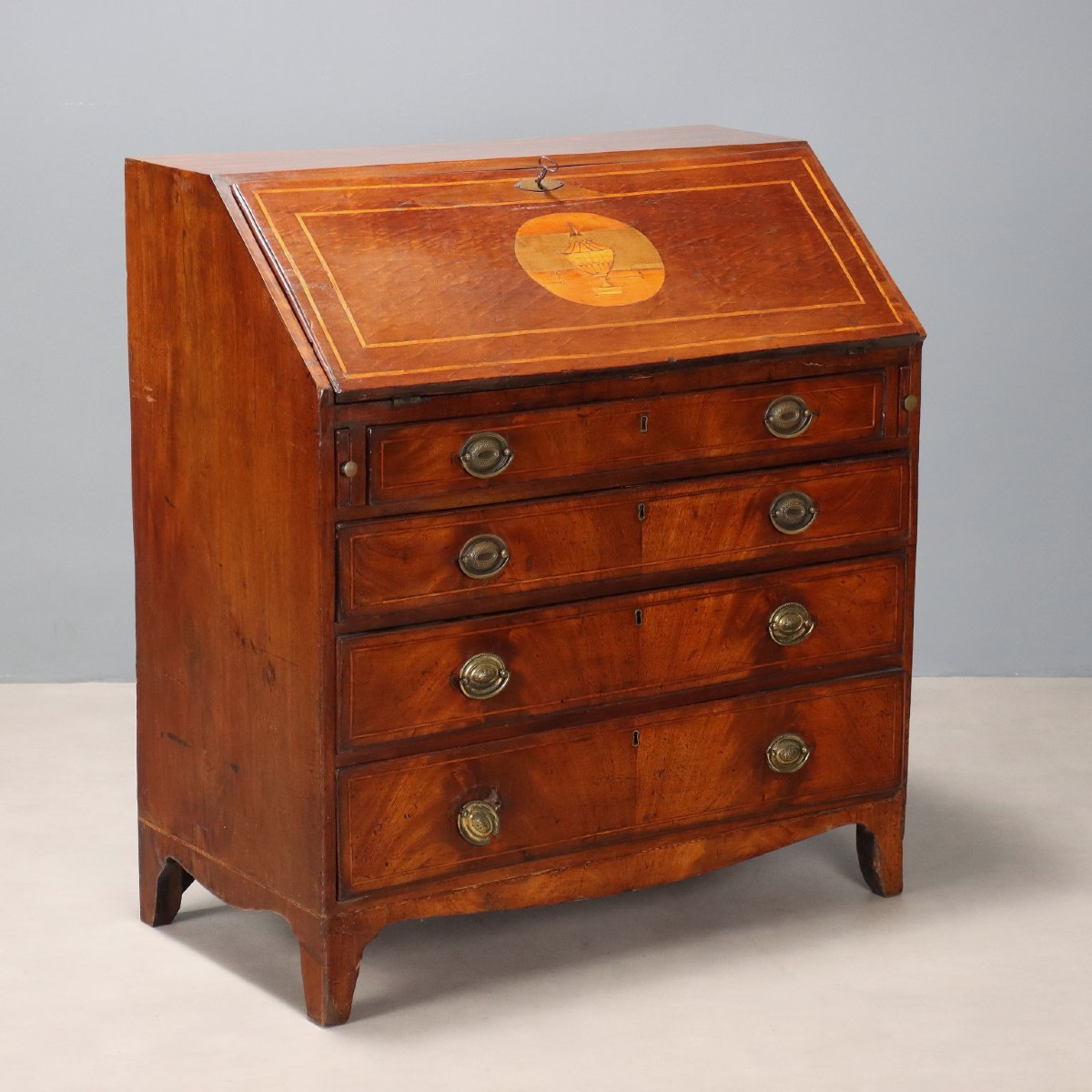 Ribalta in Noce con Filettature Inghilterra Fine XVIII Secolo