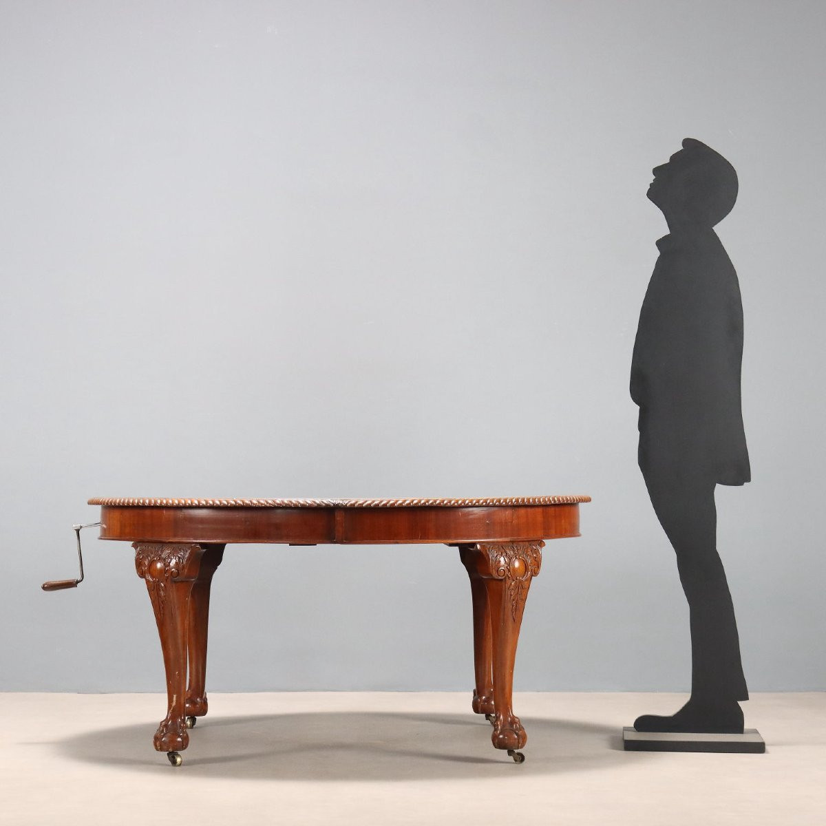 Tavolo in Mogano Allungabile Inghilterra Metà XIX Secolo-photo-2