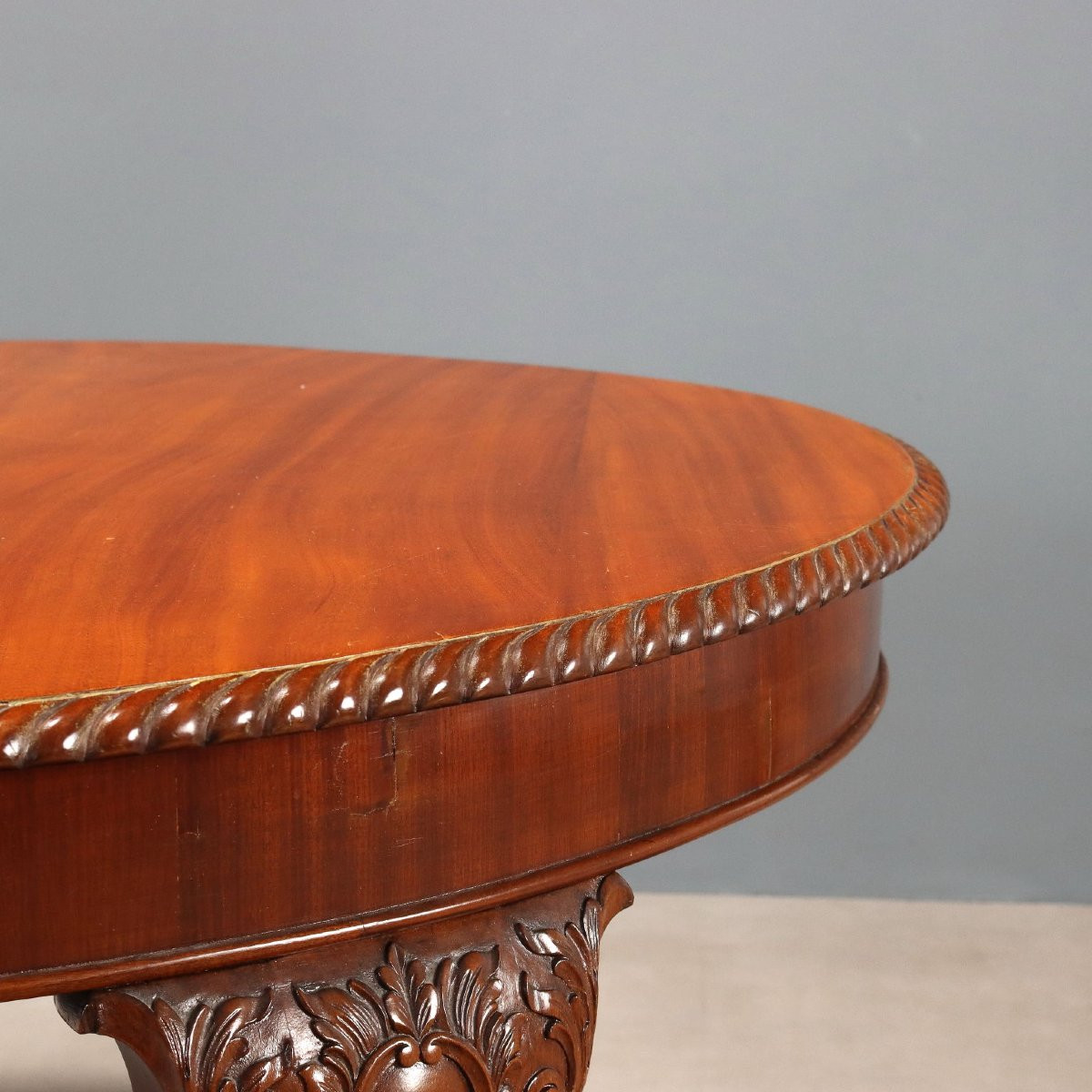 Tavolo in Mogano Allungabile Inghilterra Metà XIX Secolo-photo-2