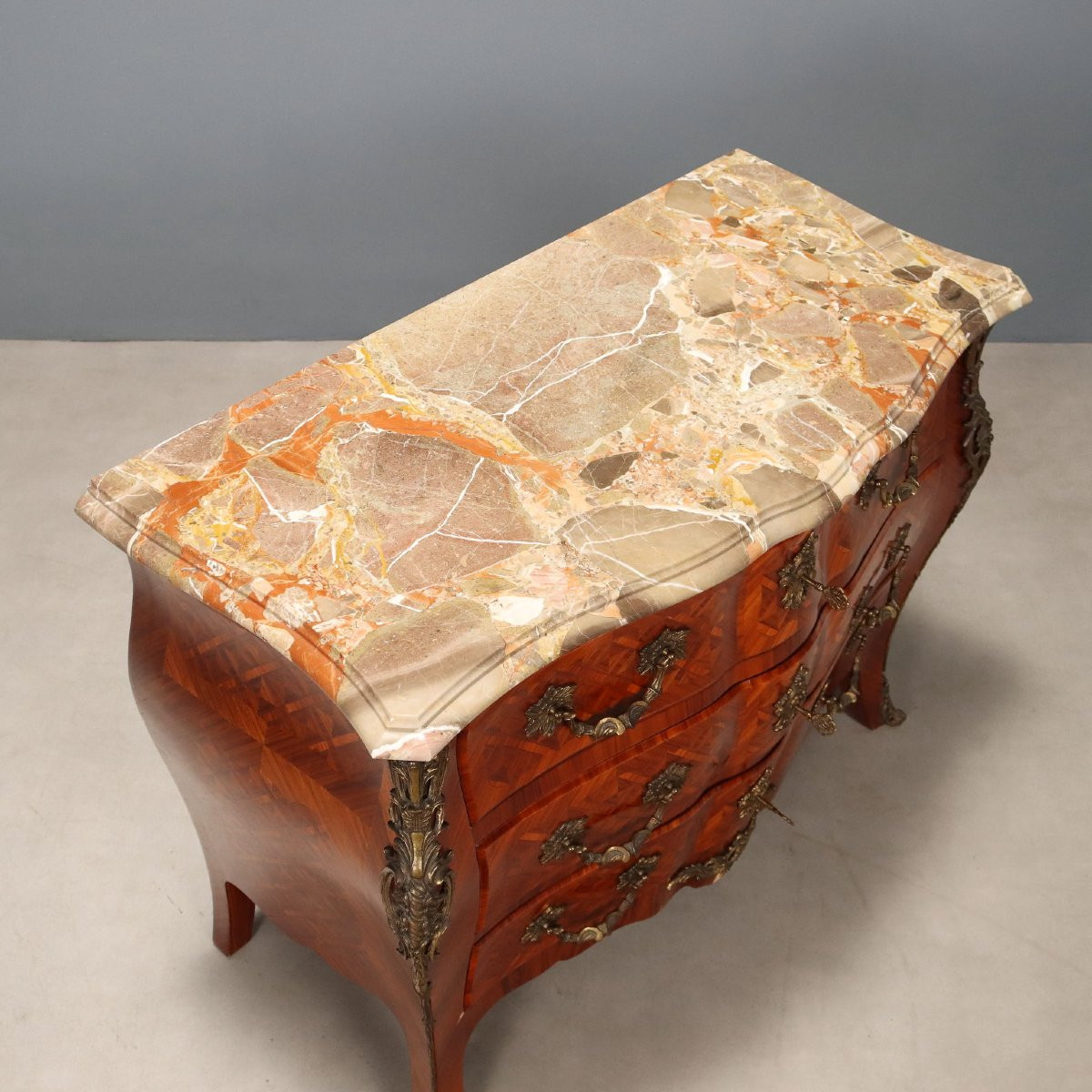 Cassettone in Stile Barocchetto Italia Metà XX Secolo-photo-4