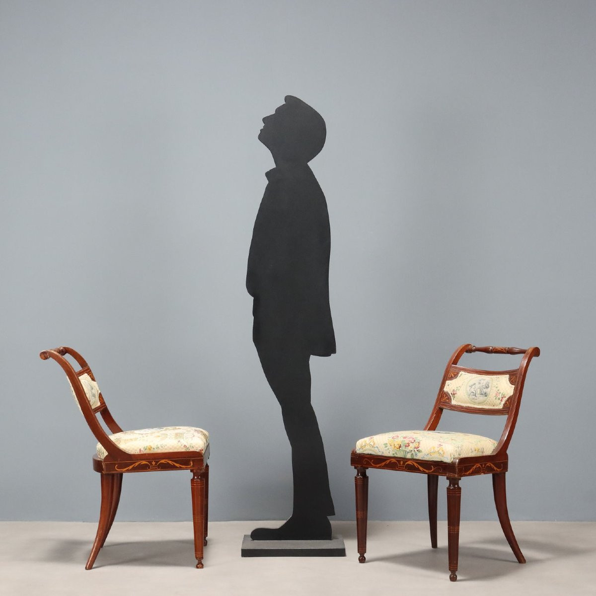 Gruppo di Quattro Sedie Vittoriane Inghilterra, inizio XIX Secolo-photo-2