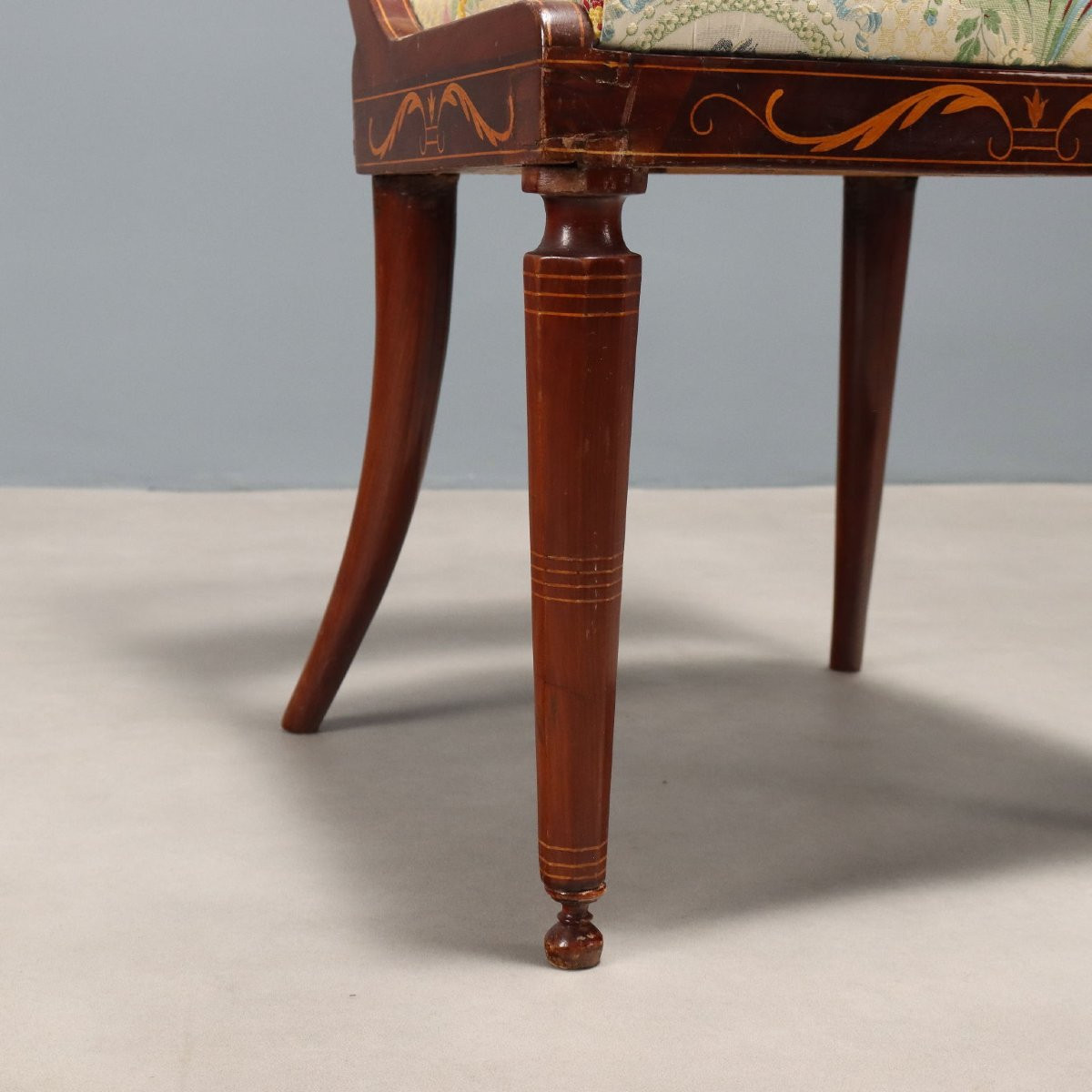 Gruppo di Quattro Sedie Vittoriane Inghilterra, inizio XIX Secolo-photo-6