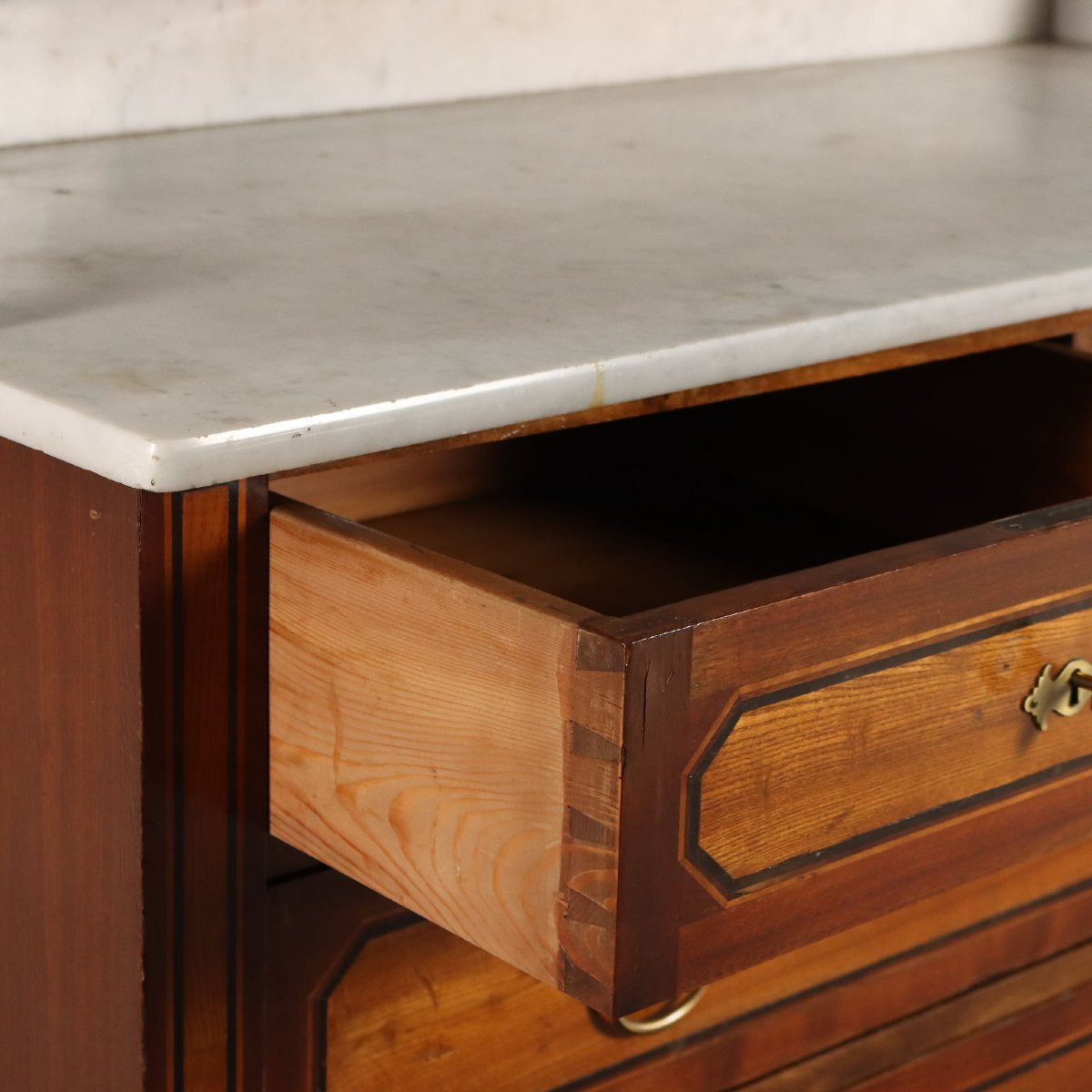 Cassettone in Mogano Italia Inizio XX Secolo-photo-1