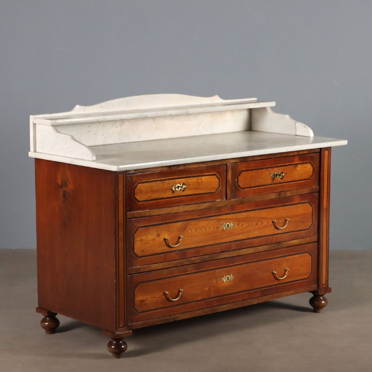 Cassettone in Mogano Italia Inizio XX Secolo