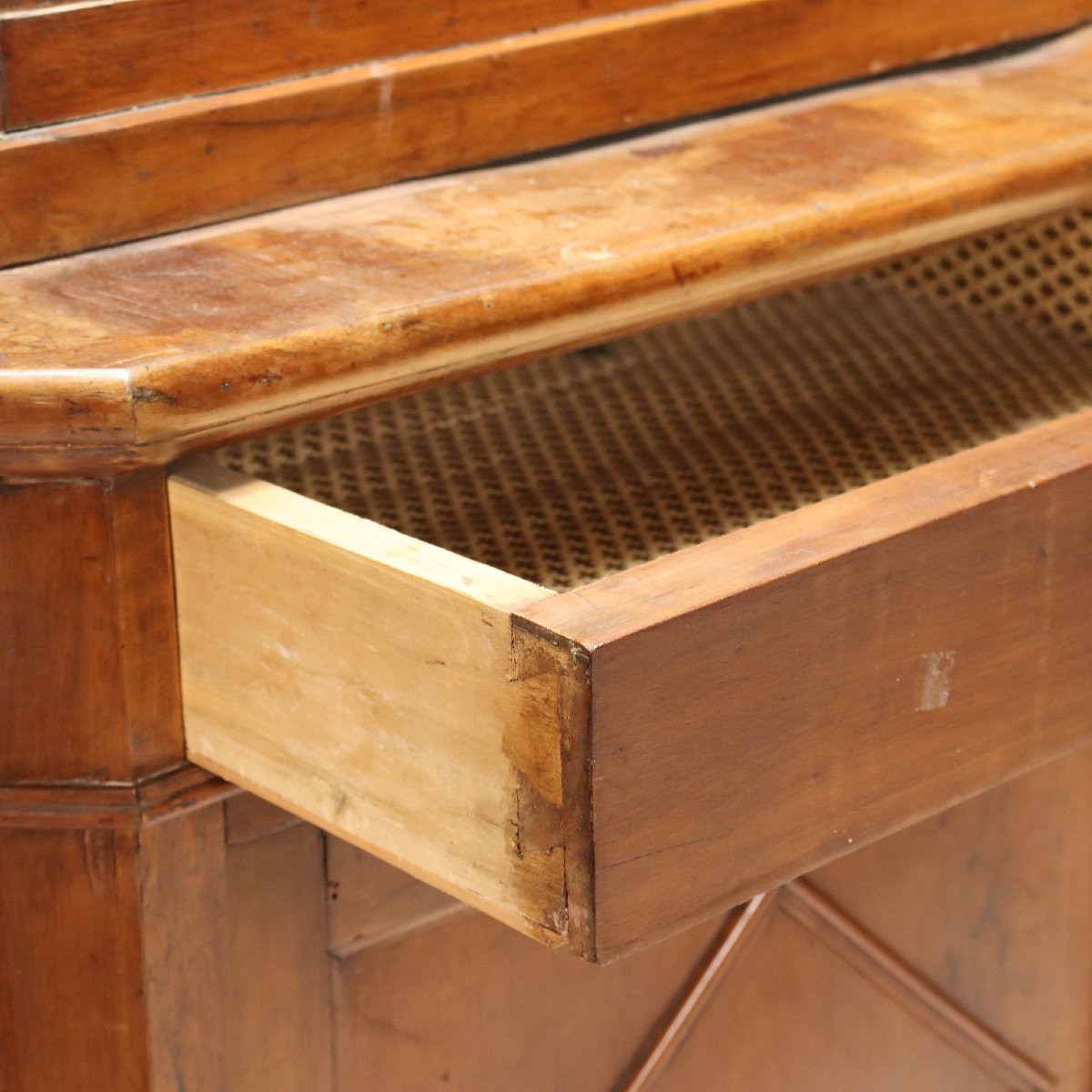 Credenza in Noce Italia Seconda Metà XIX Secolo-photo-3