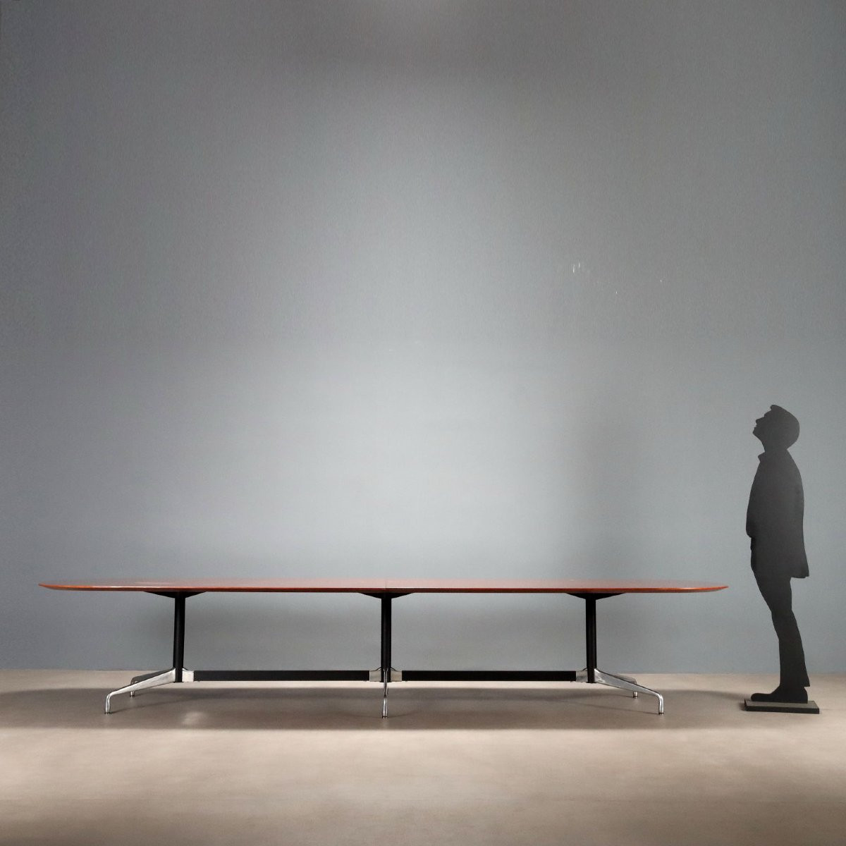 Tavolo 'Segmented' di Charles e Ray Eames Produzione ICF anni '70-photo-2