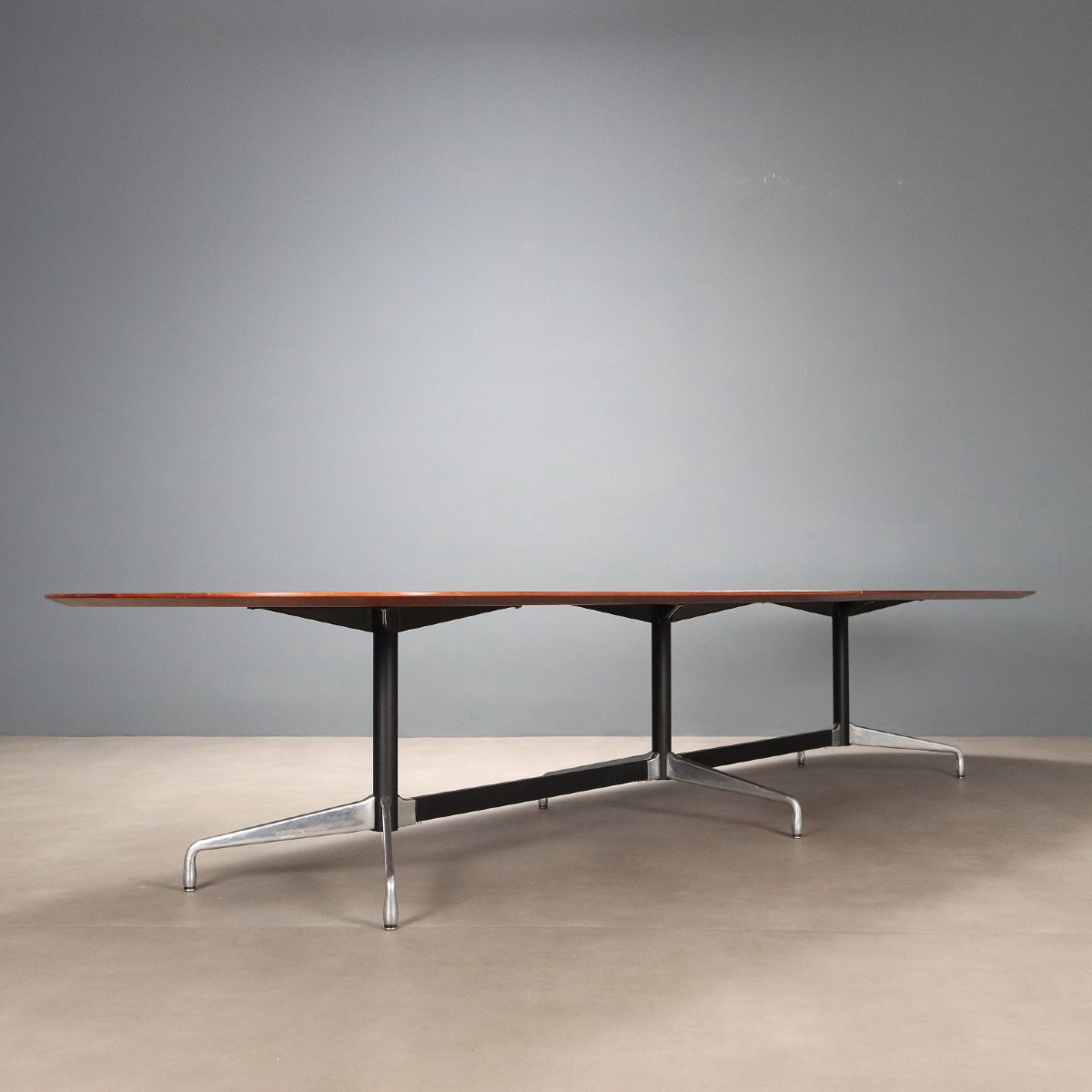 Tavolo 'Segmented' di Charles e Ray Eames Produzione ICF anni '70-photo-6