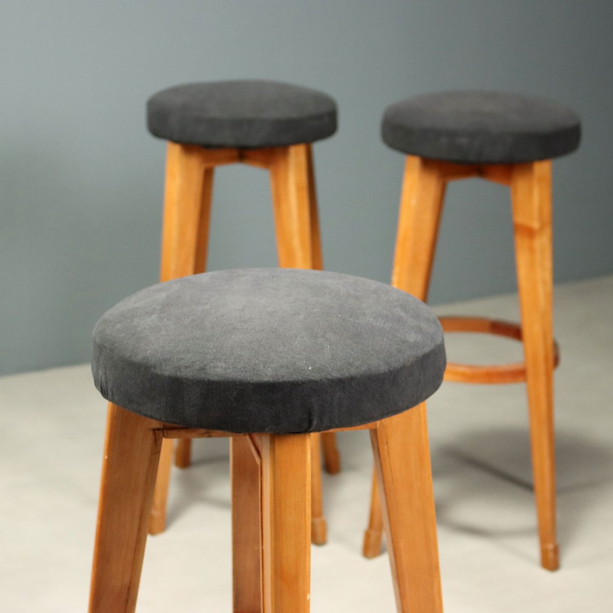 Quattro Sgabelli Anni '60-photo-2