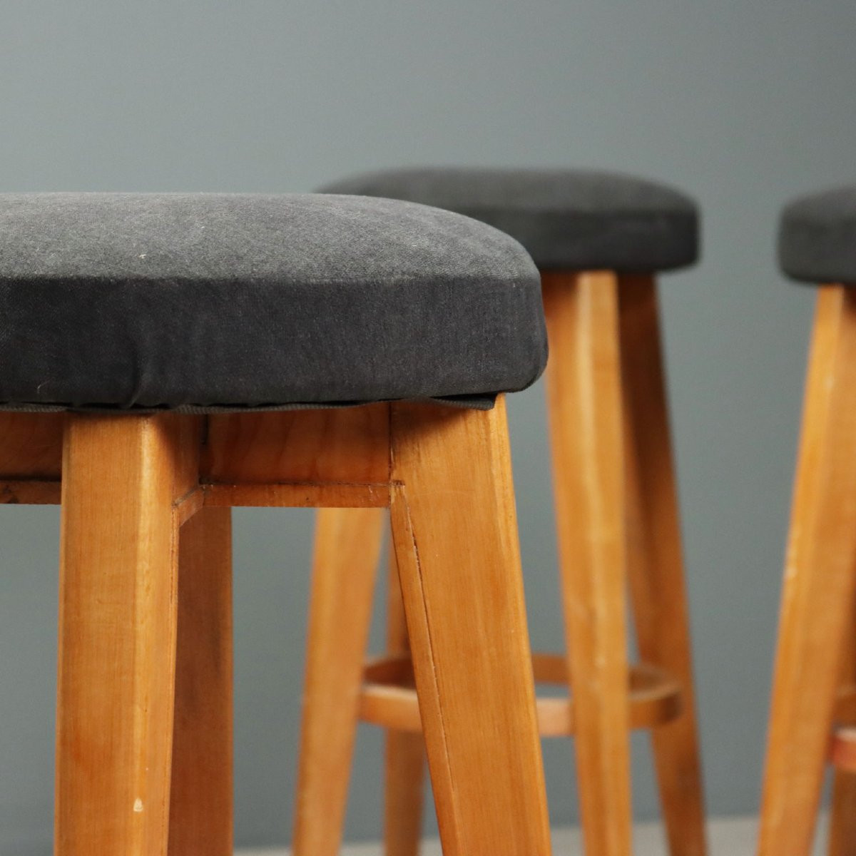 Quattro Sgabelli Anni '60-photo-3