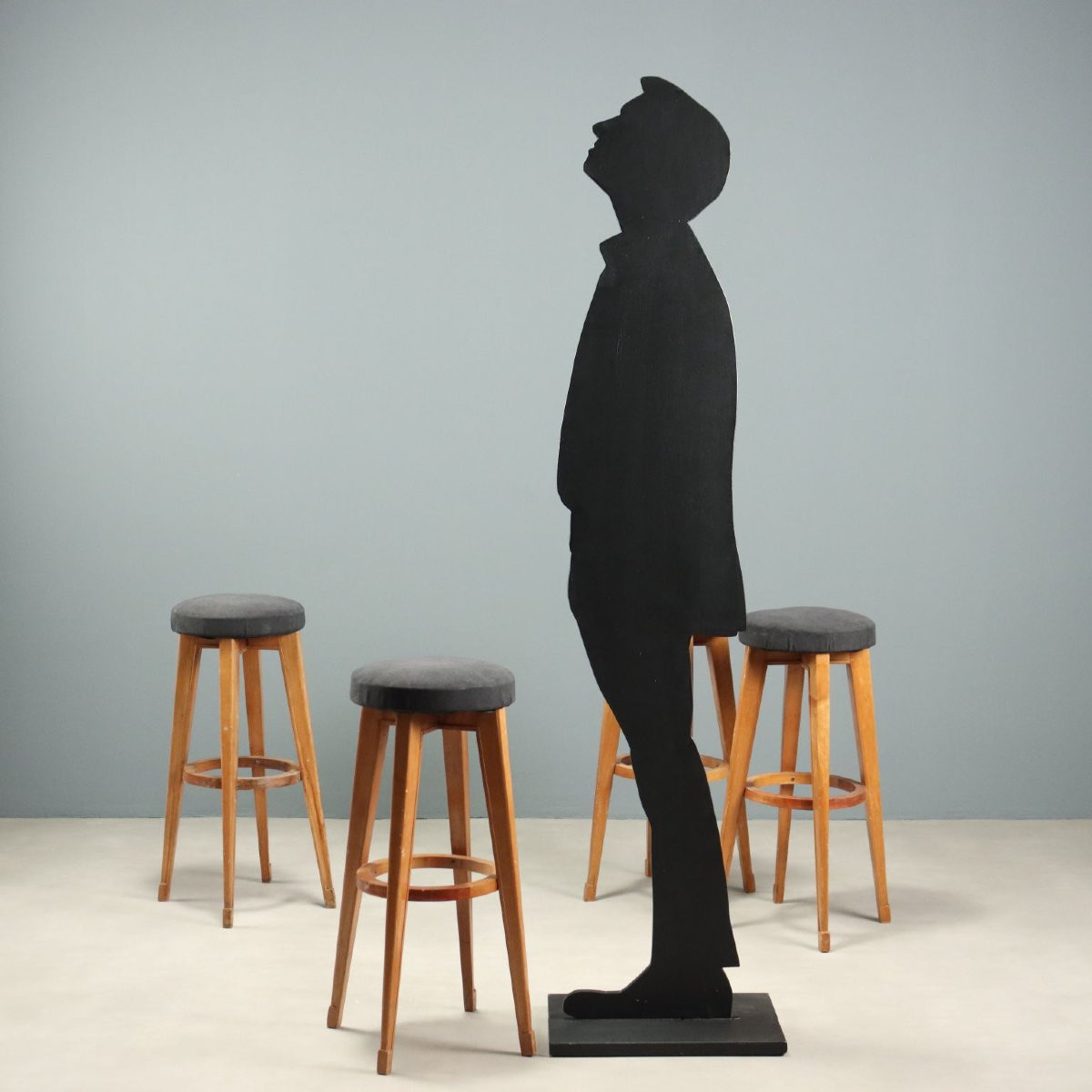 Quattro Sgabelli Anni '60-photo-4