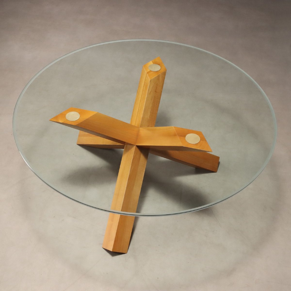 Tavolo 'La Rotonda' di Mario Bellini per Cassina Anni 80-photo-5