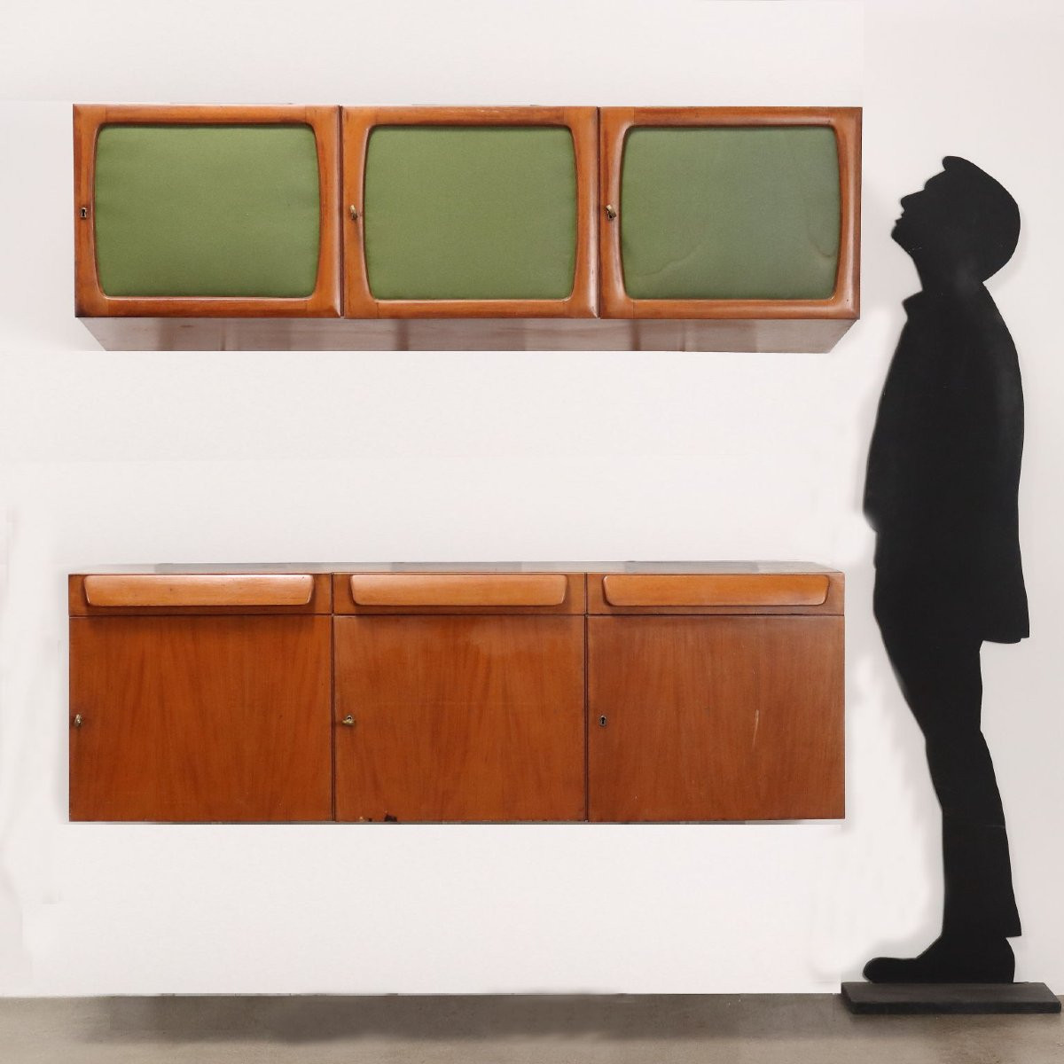 Due Mobili Pensili Anni 60-photo-4