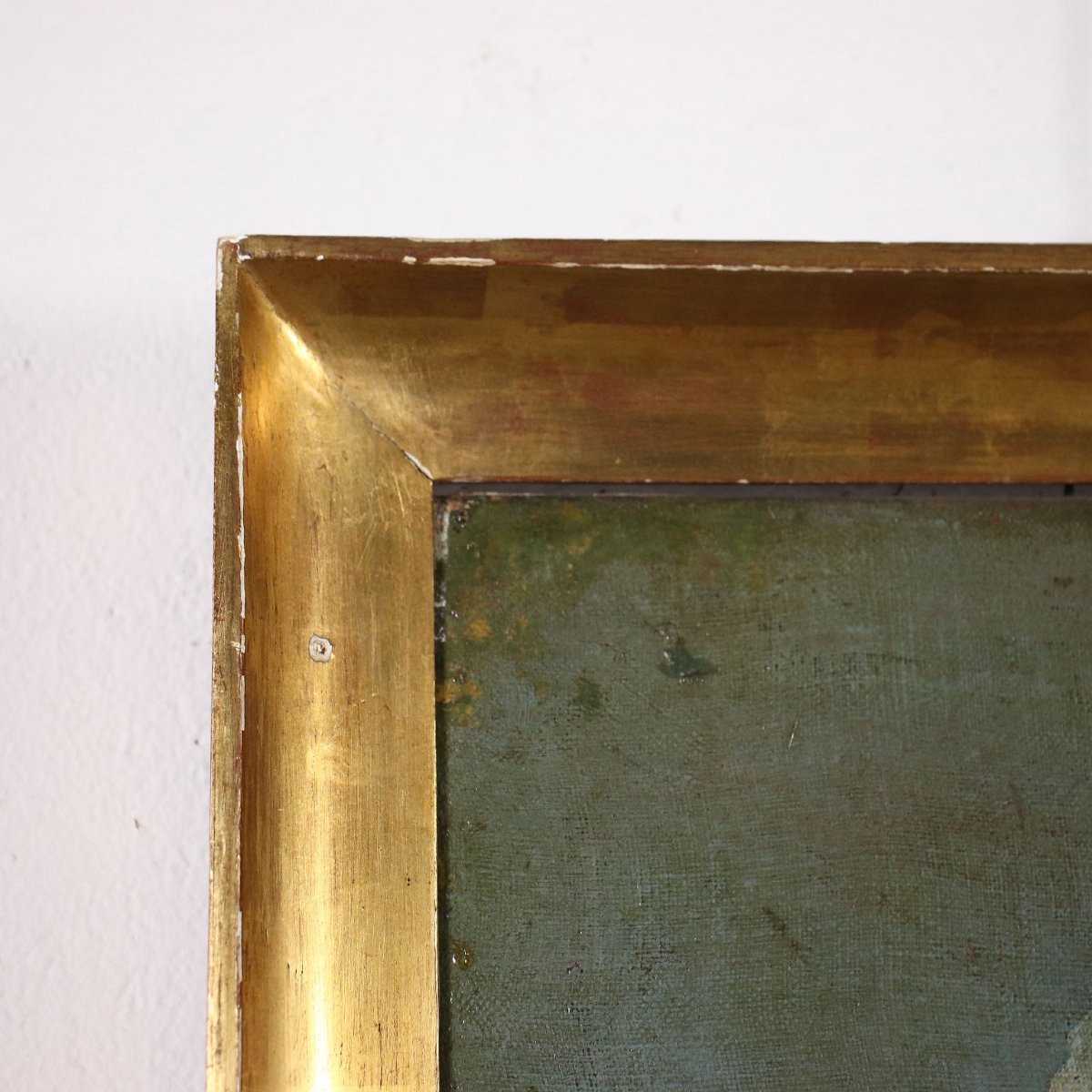 Dipinto Paesaggio con Pastori ed Armenti-photo-5