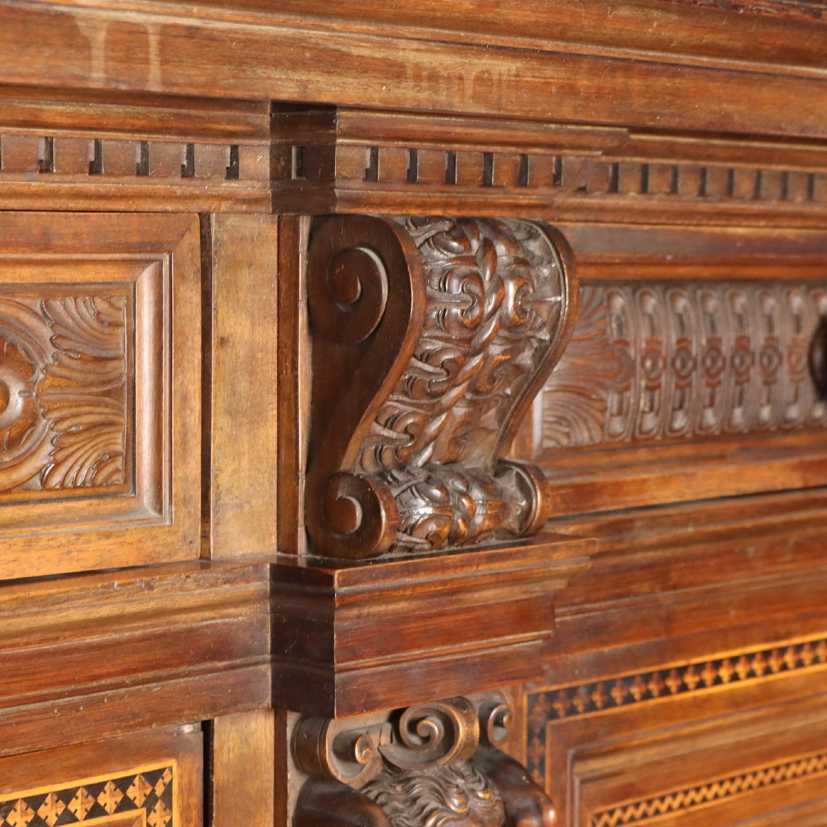 Credenza Neorinascimento Italia XX Secolo-photo-2