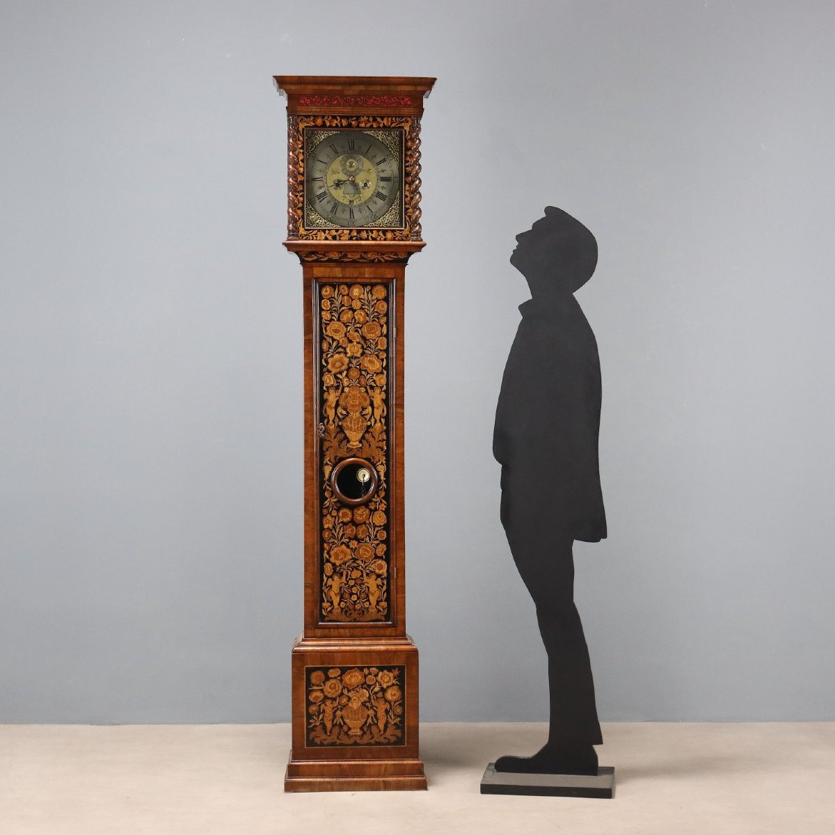 Orologio a Pendolo Francis Reinolds Kensington Inghilterra XIX Secolo-photo-2