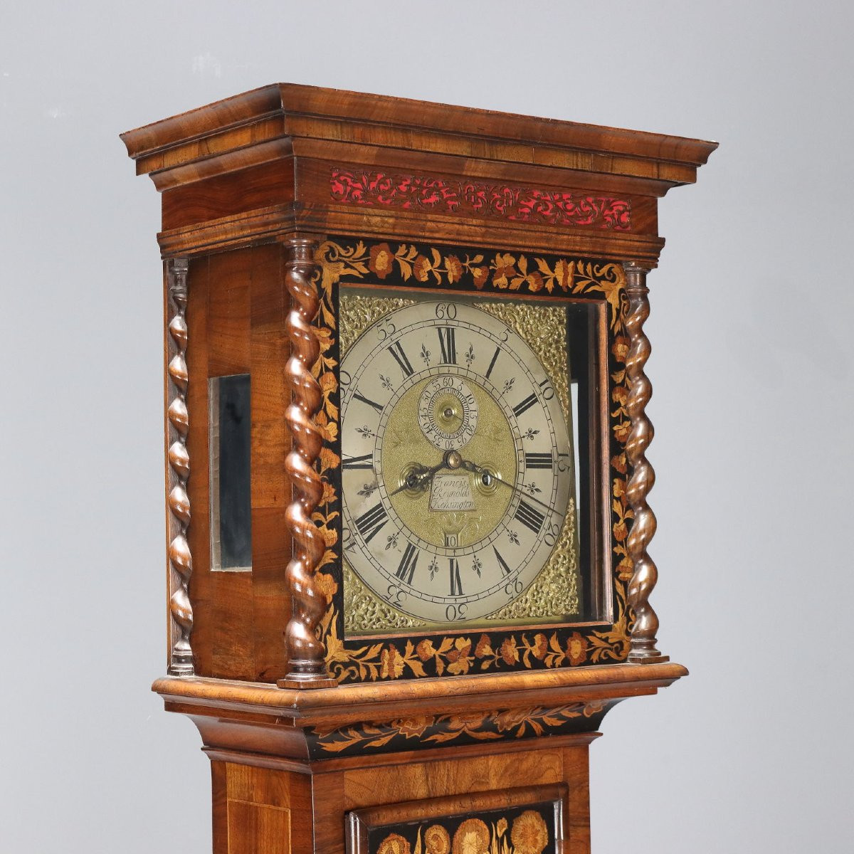 Orologio a Pendolo Francis Reinolds Kensington Inghilterra XIX Secolo-photo-3