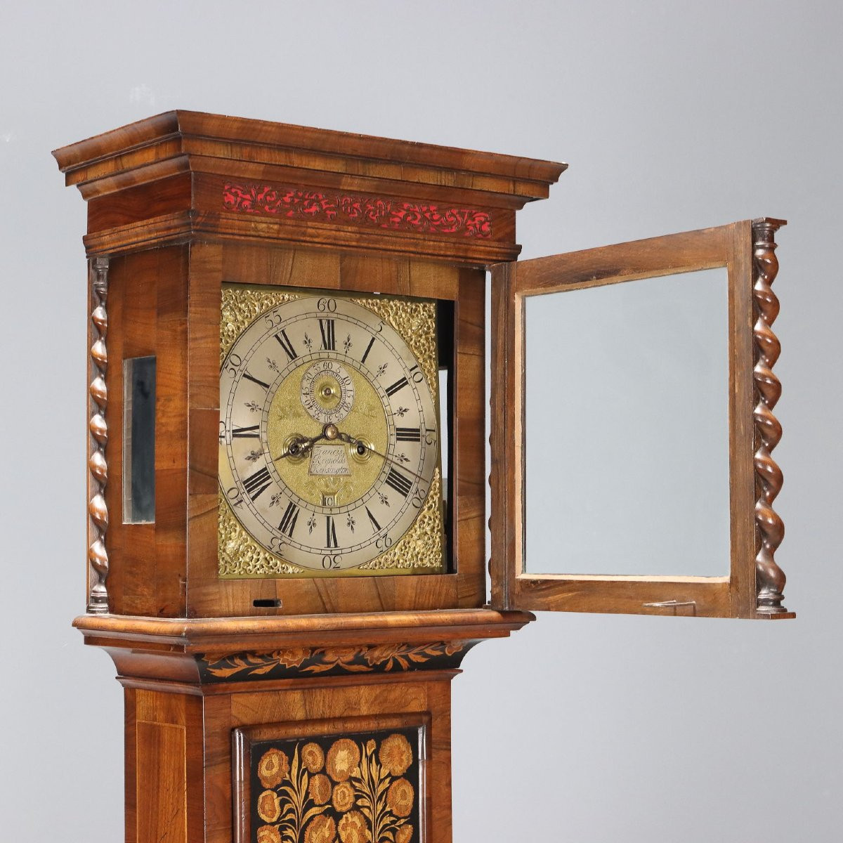 Orologio a Pendolo Francis Reinolds Kensington Inghilterra XIX Secolo-photo-4