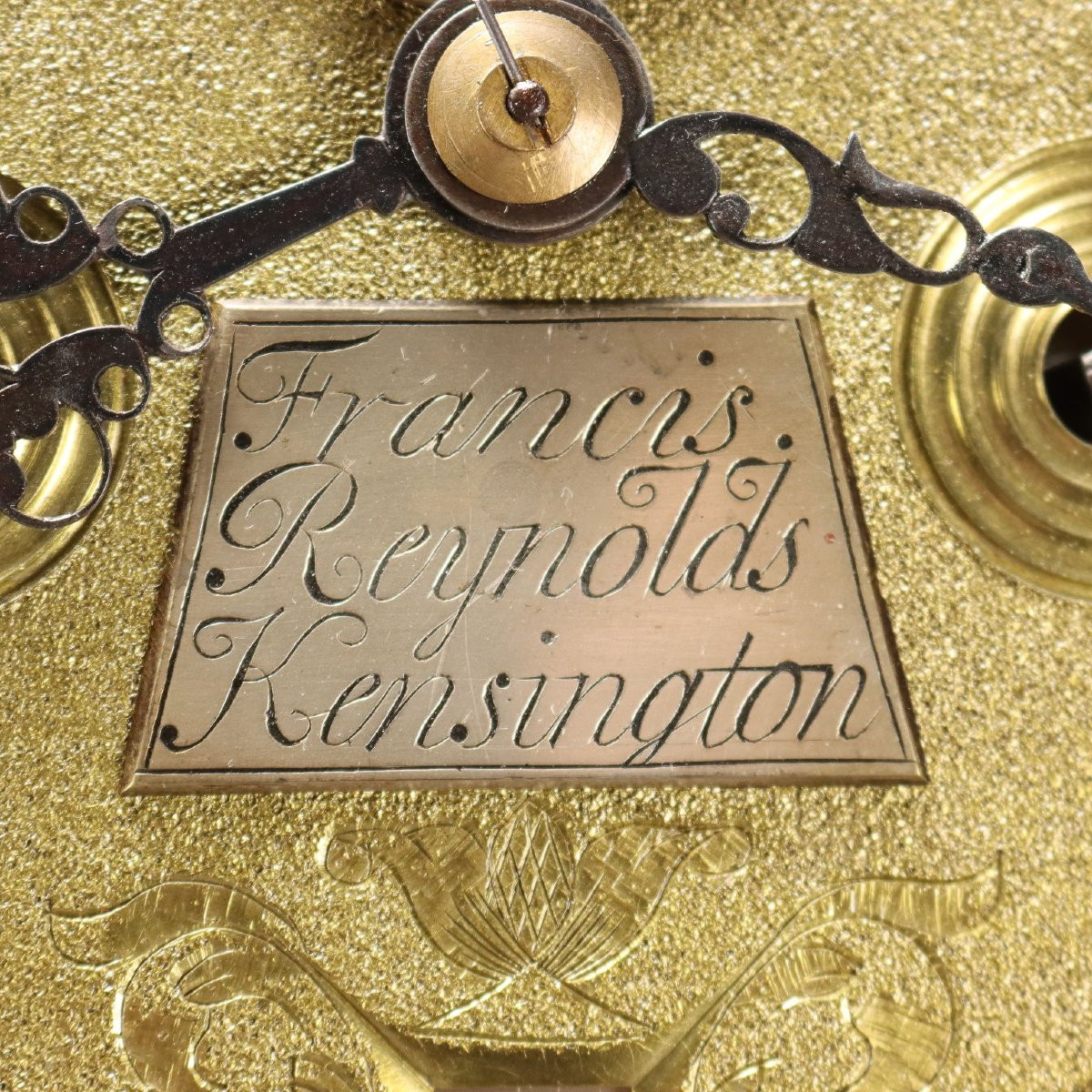 Orologio a Pendolo Francis Reinolds Kensington Inghilterra XIX Secolo-photo-2