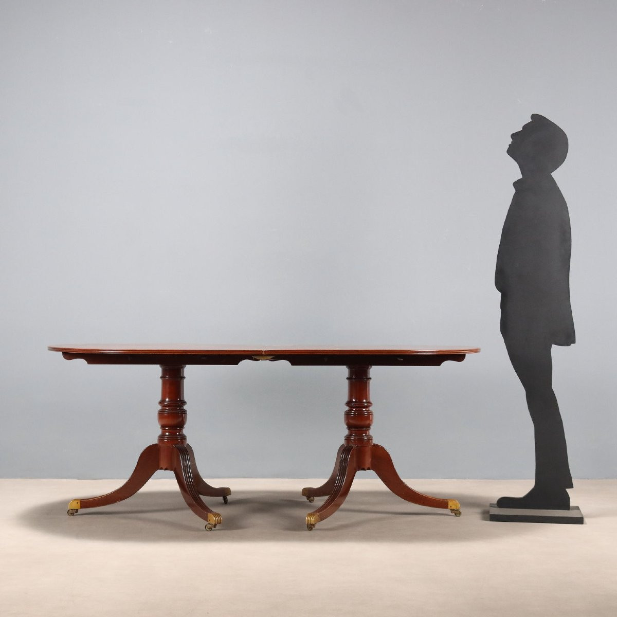 Tavolo in Mogano Componibile Inghilterra XIX Secolo-photo-2