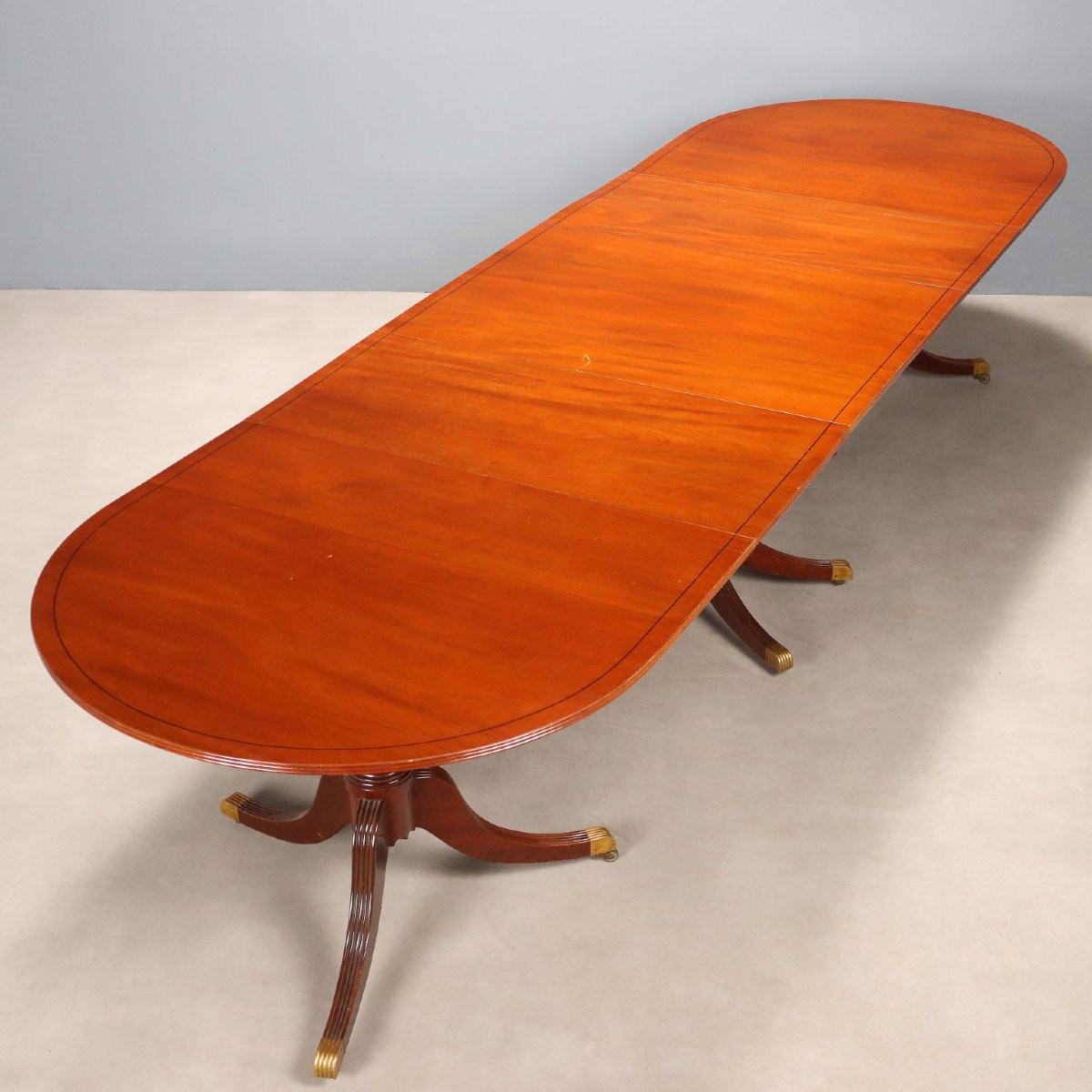 Tavolo in Mogano Componibile Inghilterra XIX Secolo-photo-3