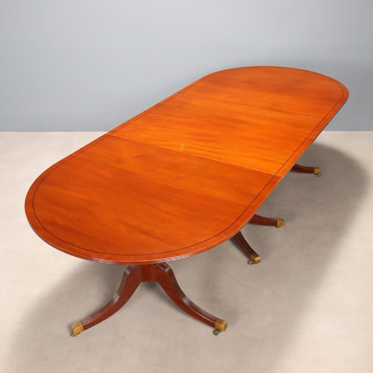 Tavolo in Mogano Componibile Inghilterra XIX Secolo-photo-4