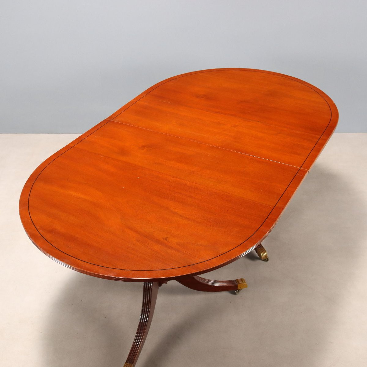 Tavolo in Mogano Componibile Inghilterra XIX Secolo-photo-1