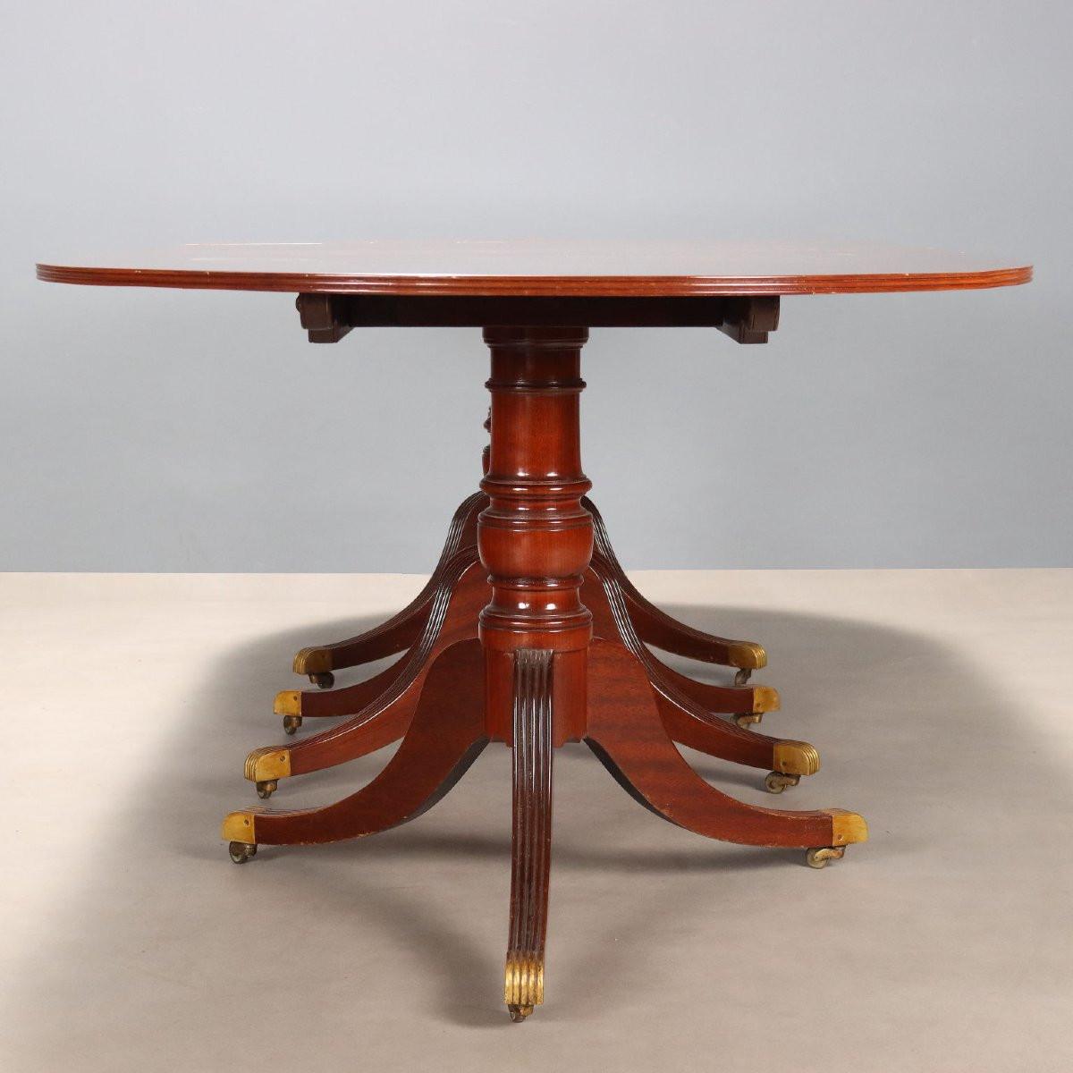 Tavolo in Mogano Componibile Inghilterra XIX Secolo-photo-8
