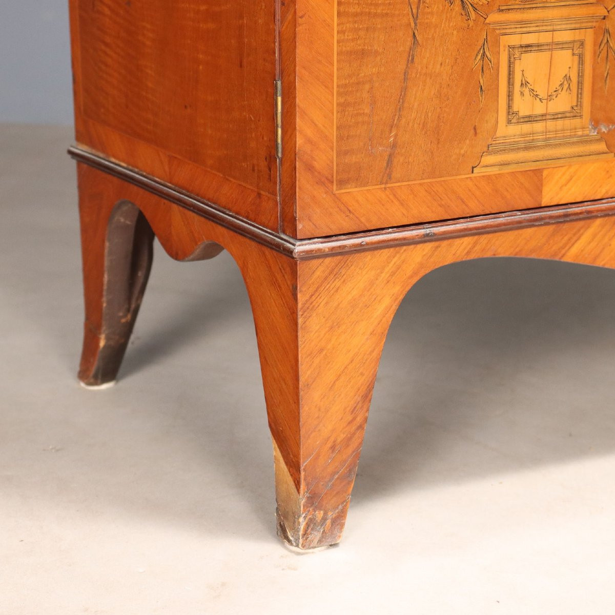 Libreria in Mogano riccamente Intarsiata Inghilterra Inizio XX Secolo-photo-7