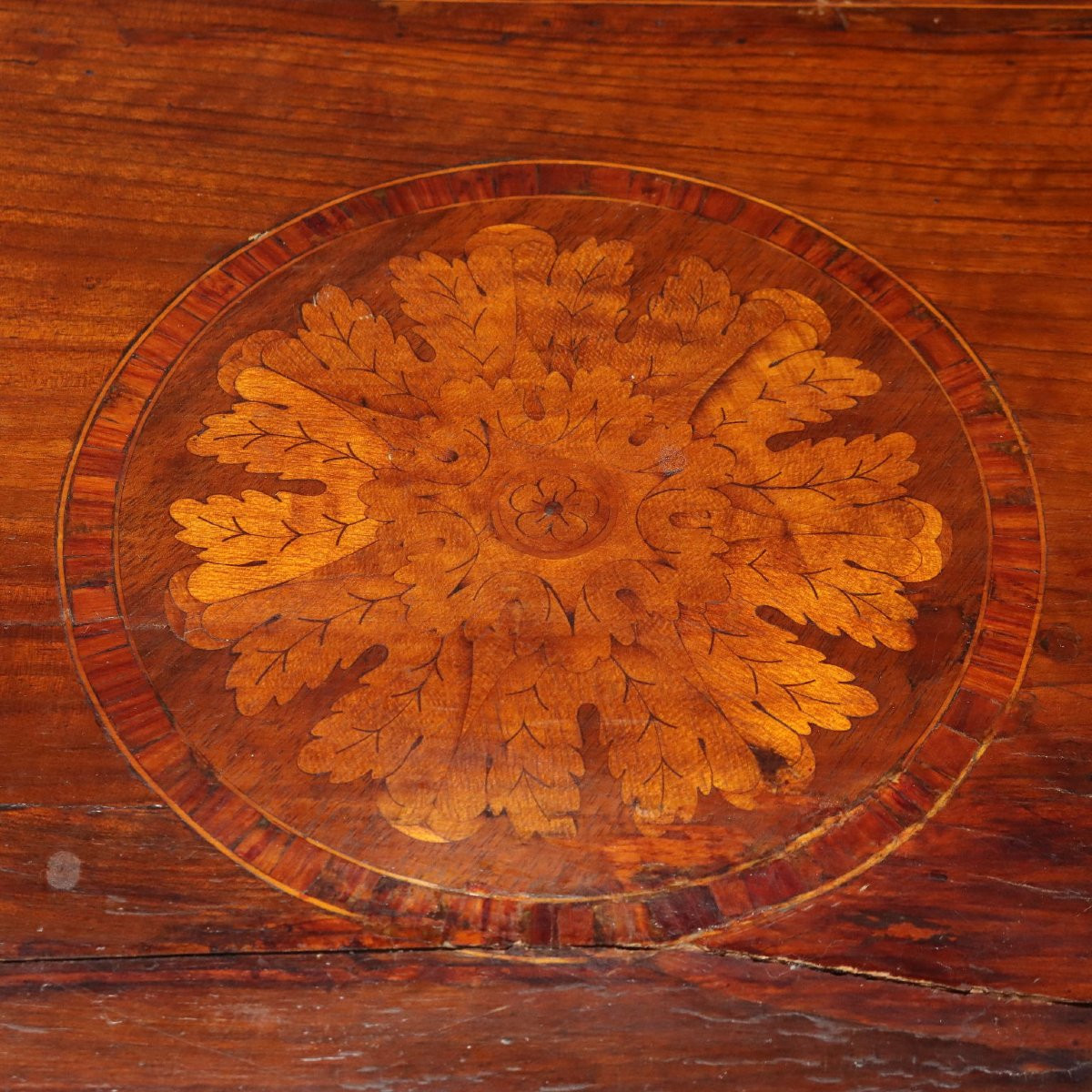 Comodino Neoclassico in Noce Lombardia Fine XVIII Secolo-photo-4