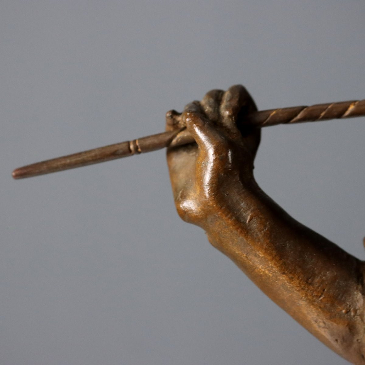 Pastorello con Armenti Scultura in Bronzo G. Morlaiter Italia XX Secolo-photo-3