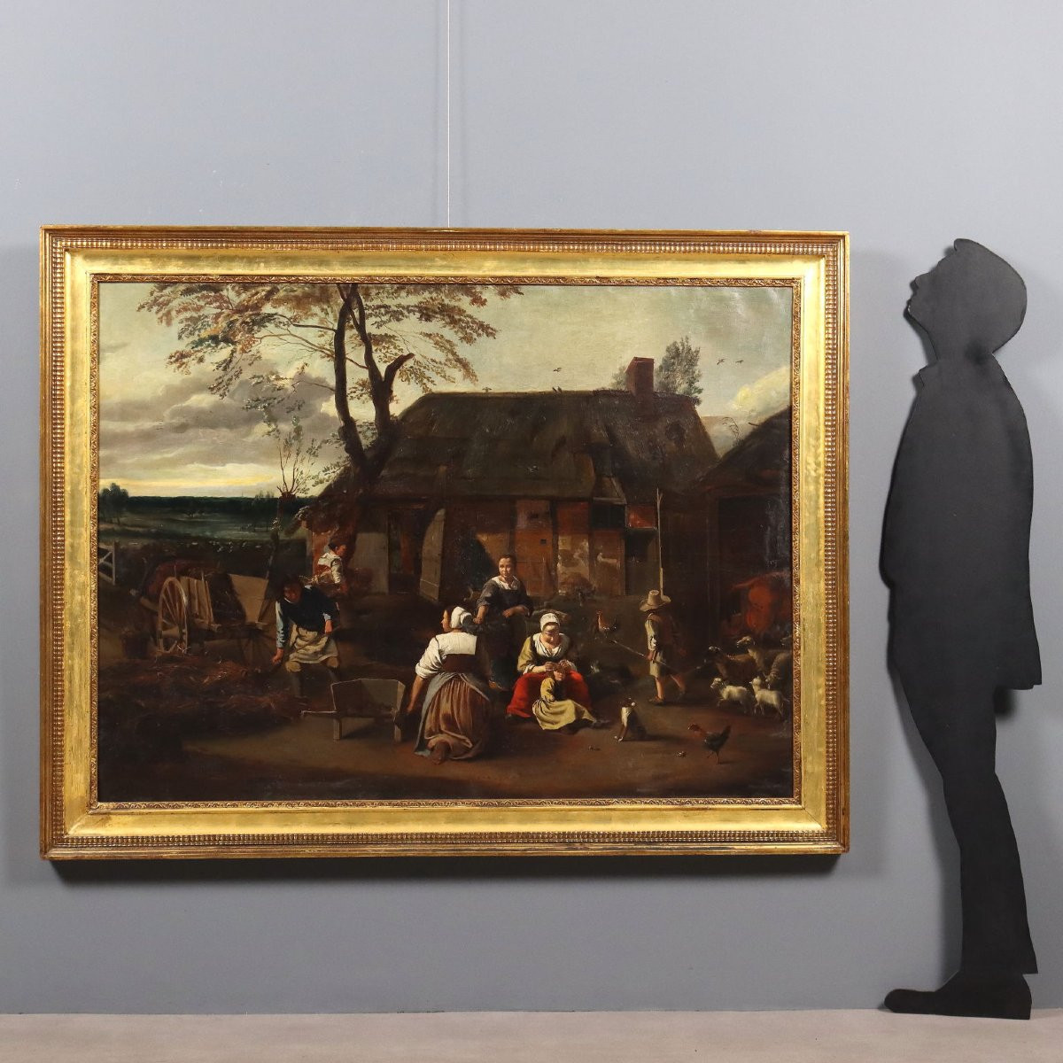 Dipinto Scena Campestre-photo-2