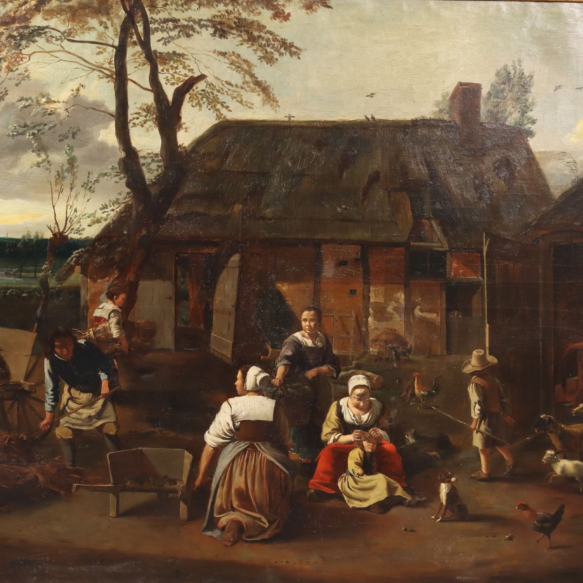 Dipinto Scena Campestre-photo-3