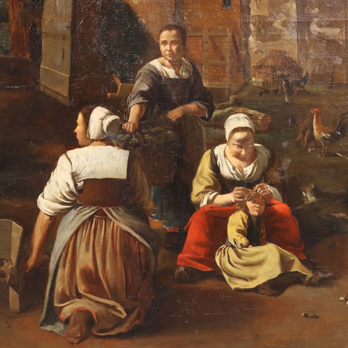 Dipinto Scena Campestre-photo-8