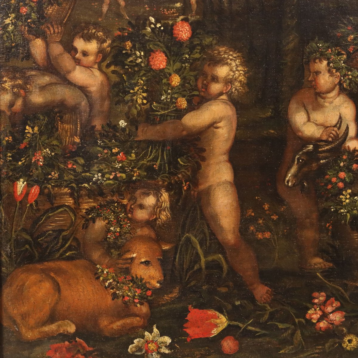 Dipinto Festa degli Amorini-photo-2