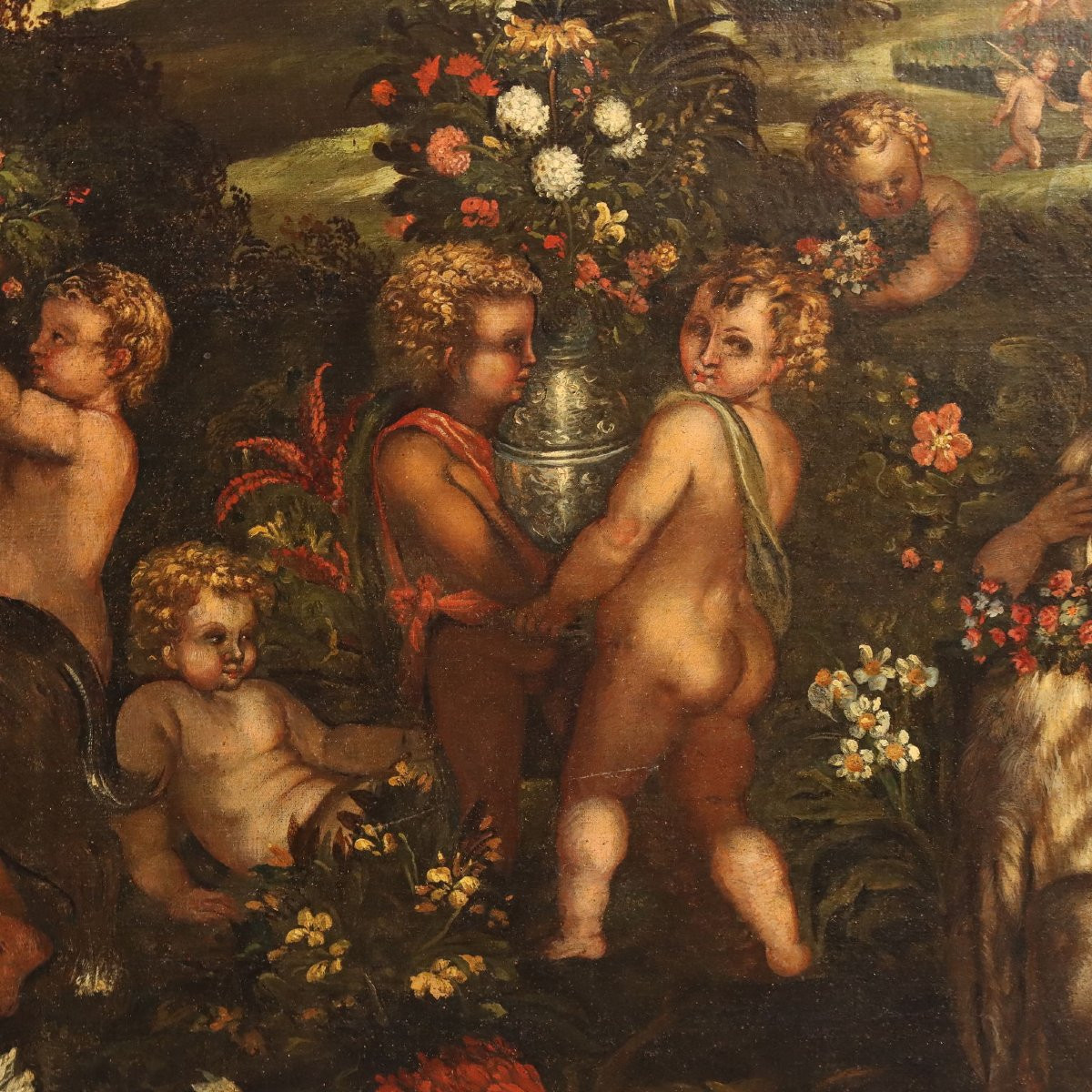 Dipinto Festa degli Amorini-photo-2