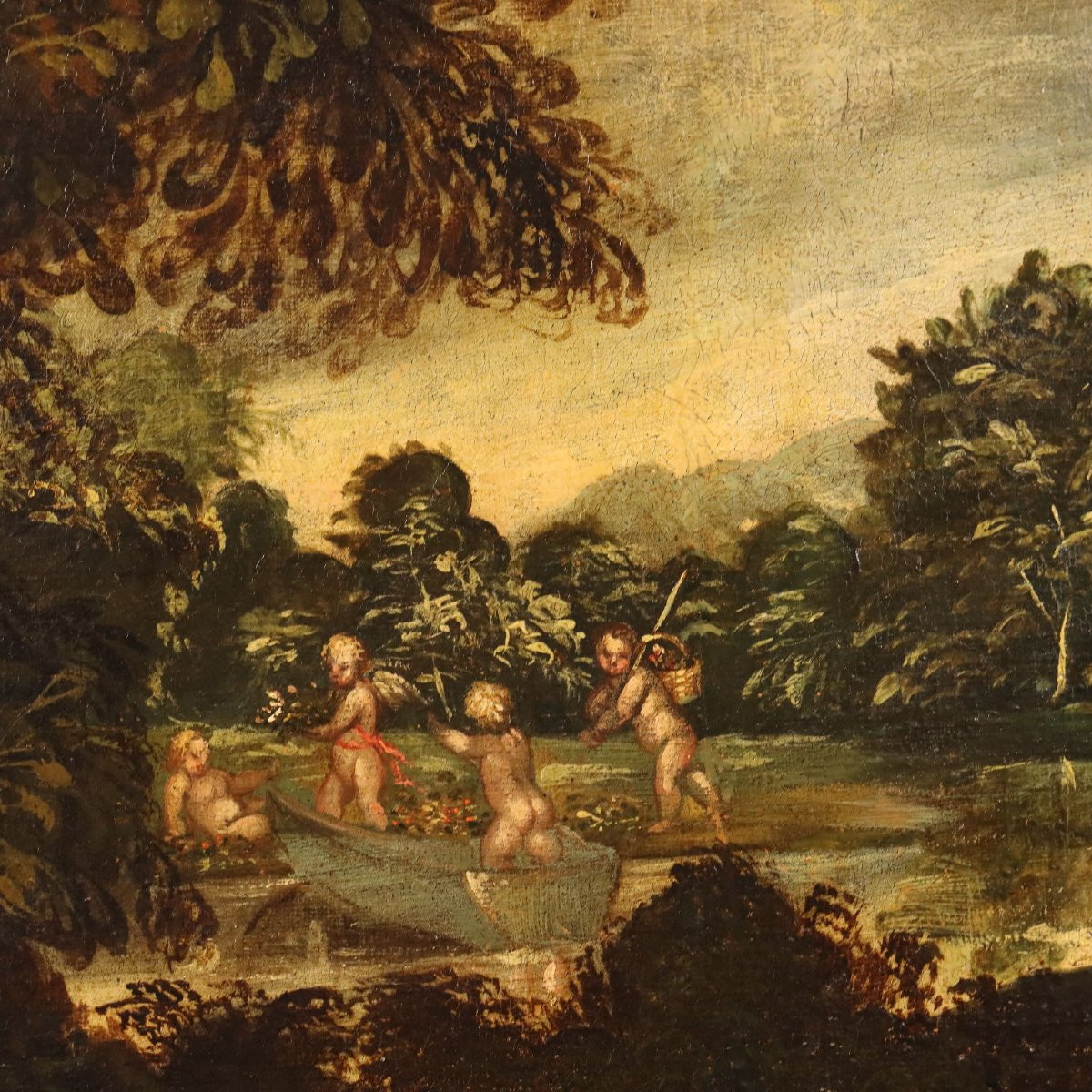 Dipinto Festa degli Amorini-photo-5