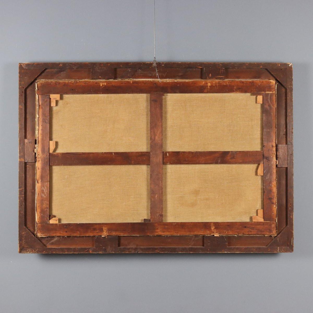 Dipinto Grande Paesaggio Boschivo-photo-8