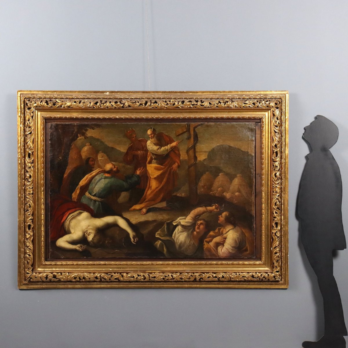 Dipinto Mosè e il Serpente di Bronzo-photo-2