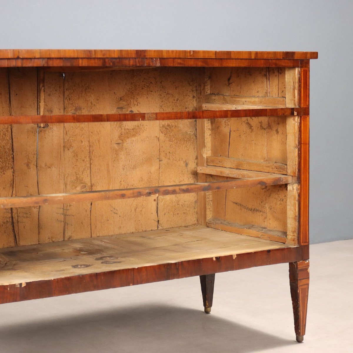 Cassettone Neoclassico in Noce Lombardia Fine XVIII Secolo-photo-8