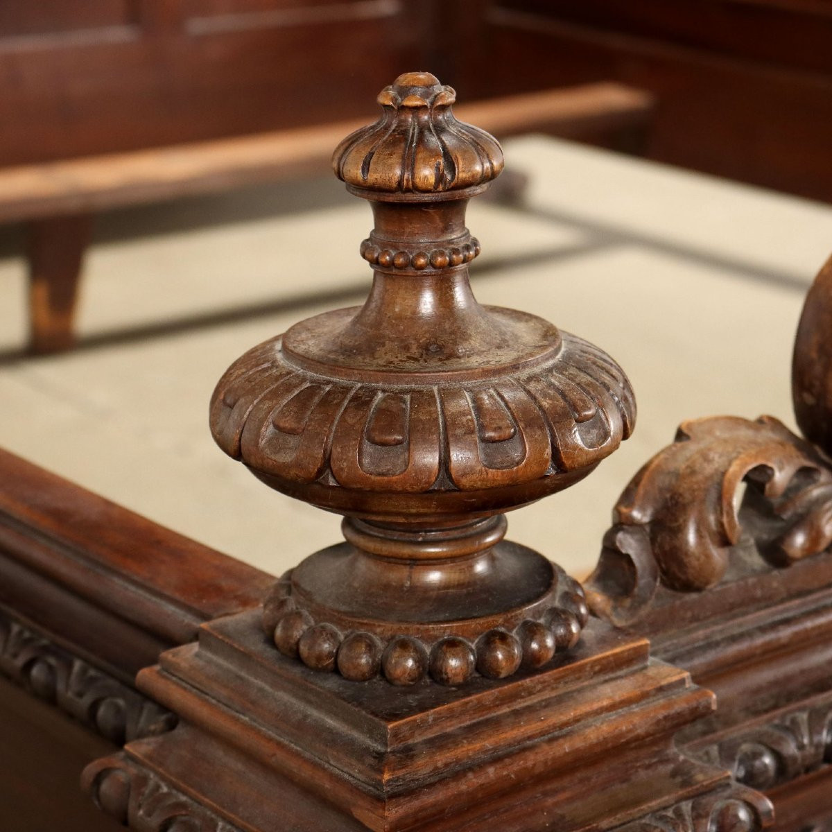 Letto Neorinascimento Italia Inizio XX Secolo-photo-1