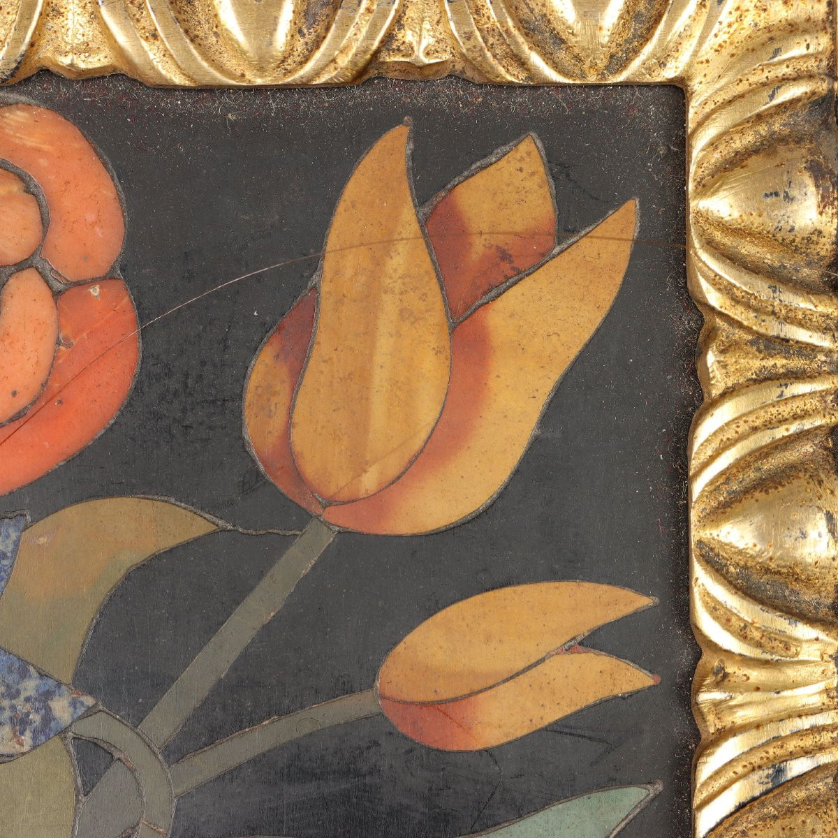 Coppia di formelle a commesso fiorentino. Firenze, prima metà XVII secolo.-photo-3