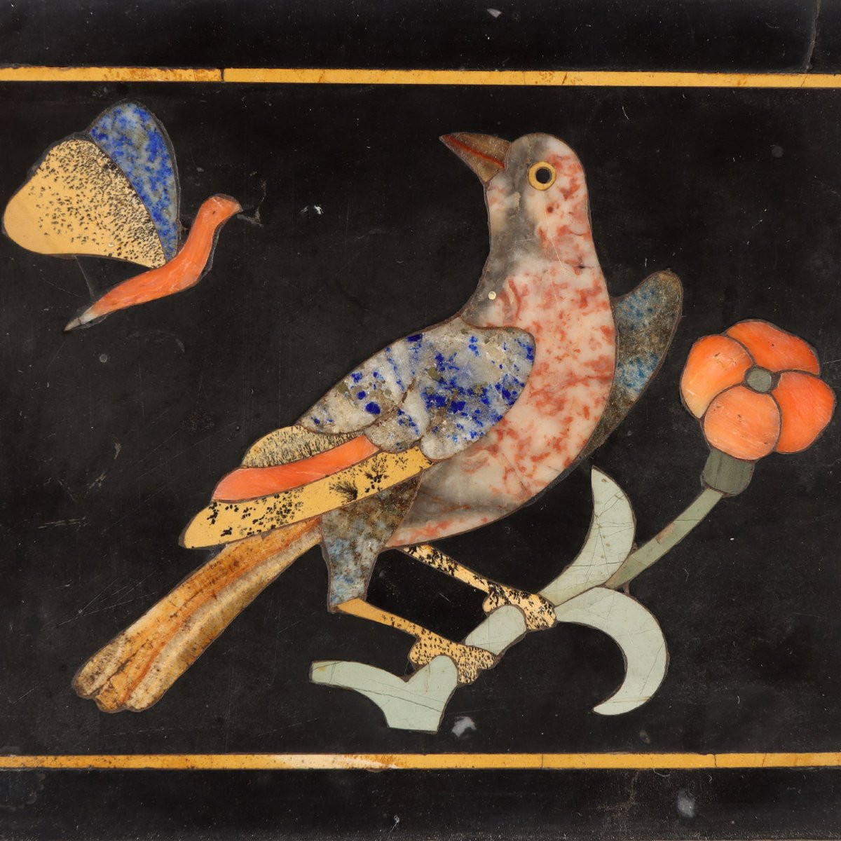 Quattro formelle in commesso fiorentino. Firenze, prima metà XVII secolo.-photo-2