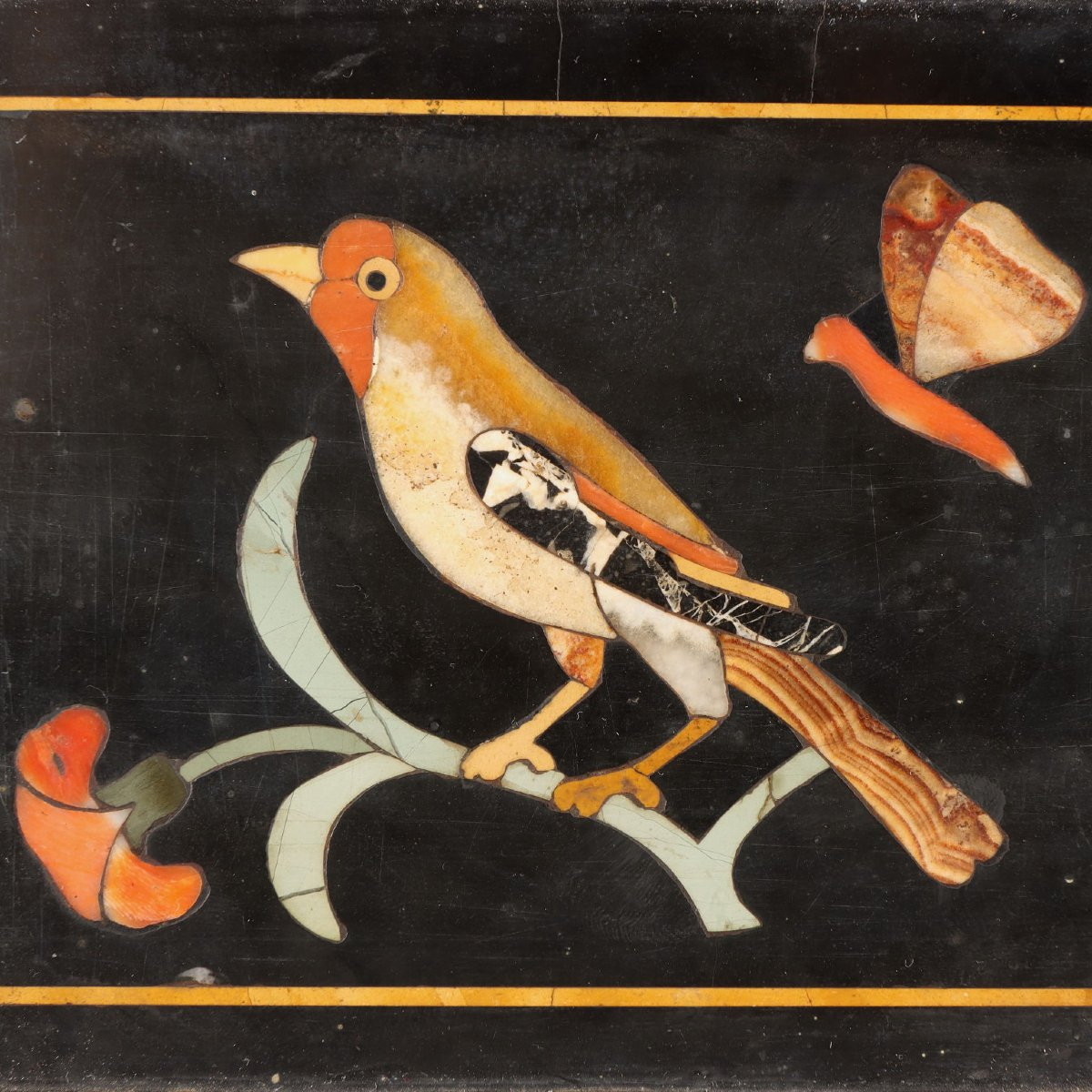 Quattro formelle in commesso fiorentino. Firenze, prima metà XVII secolo.-photo-5